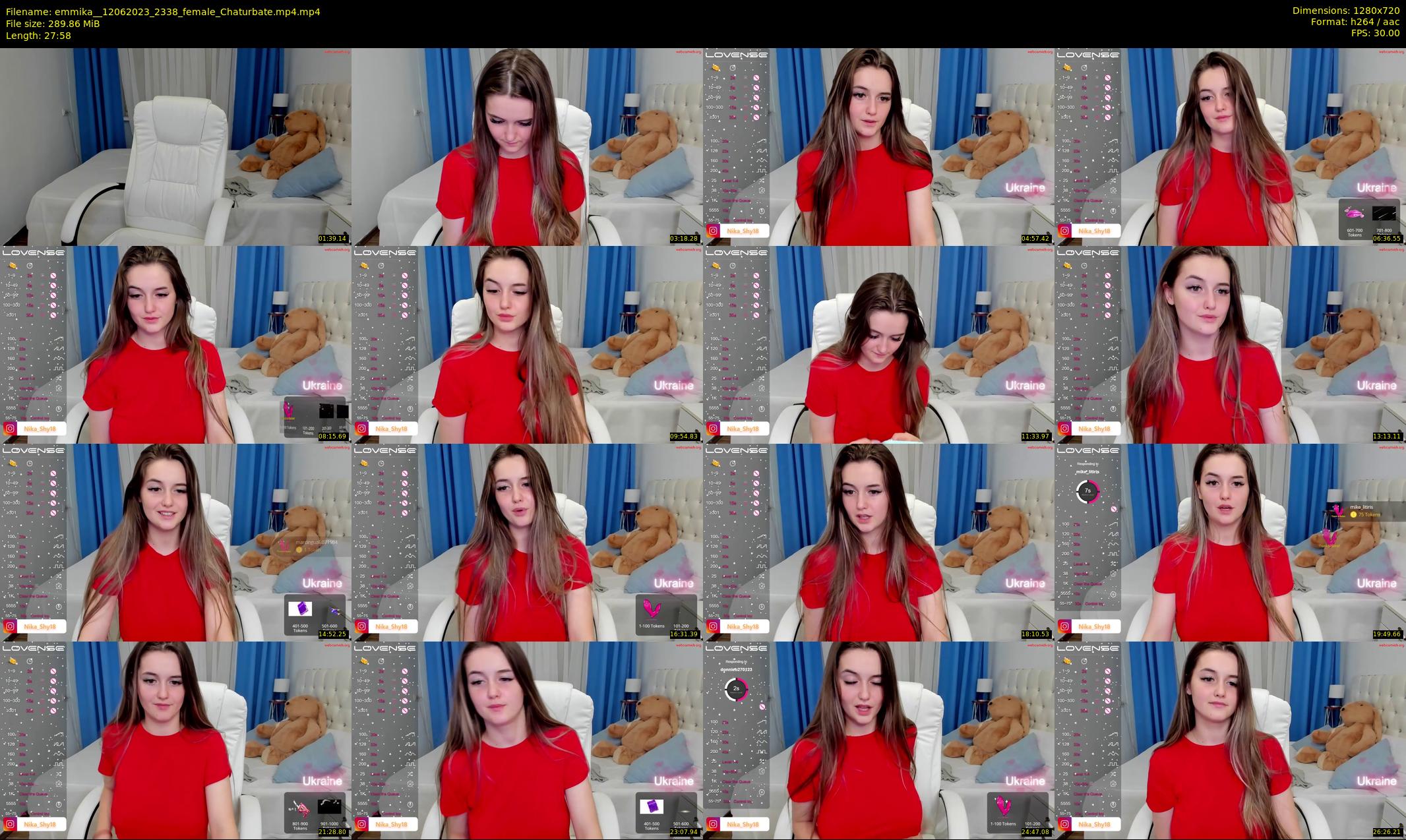 emmika_ — 28 minute Chaturbate female cam show recording, 720p, Jun 12, 2023