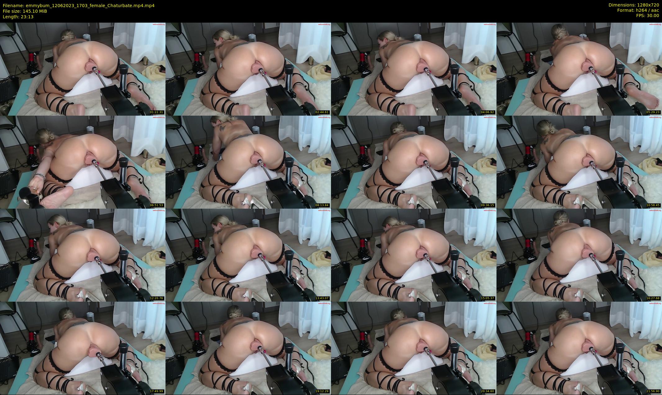 emmybum — 24 minute Chaturbate female cam show recording, 720p, Jun 12, 2023