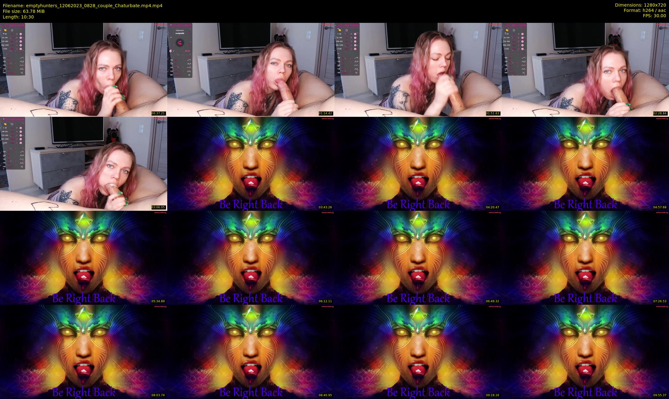 emptyhunters — 11 minute Chaturbate couple cam show recording, 720p, Jun 12, 2023