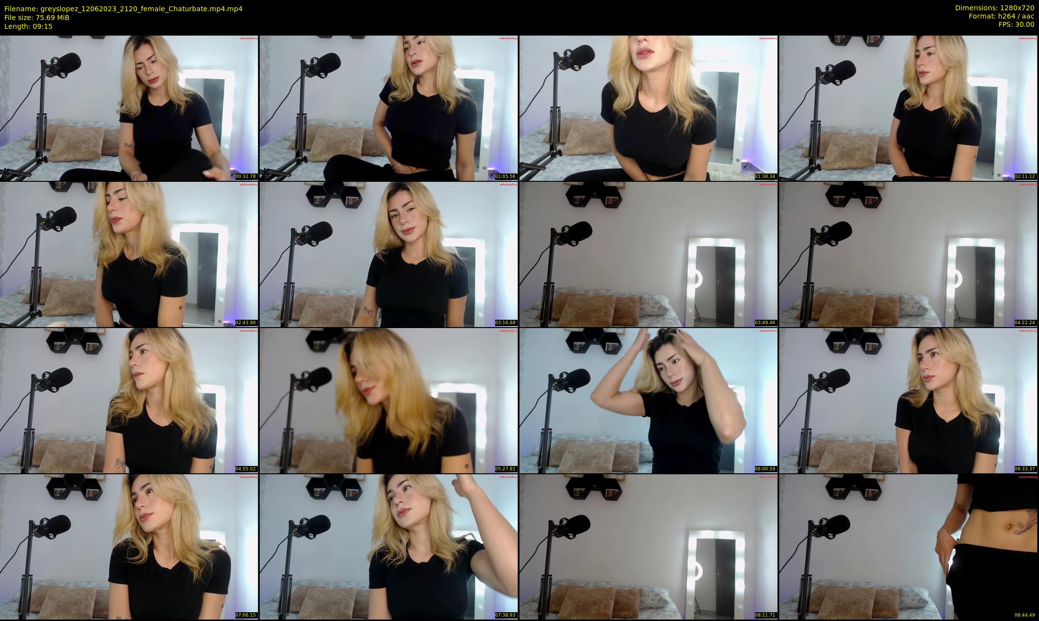 greyslopez — 10 minute Chaturbate female cam show recording, 720p, Jun 12, 2023