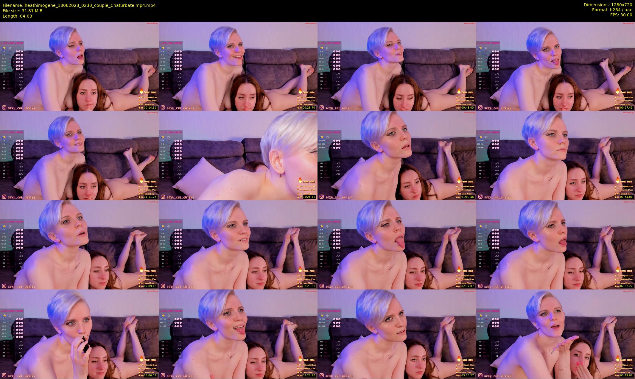 heathimogene — 5 minute Chaturbate female cam show recording, 720p, Jun 13, 2023