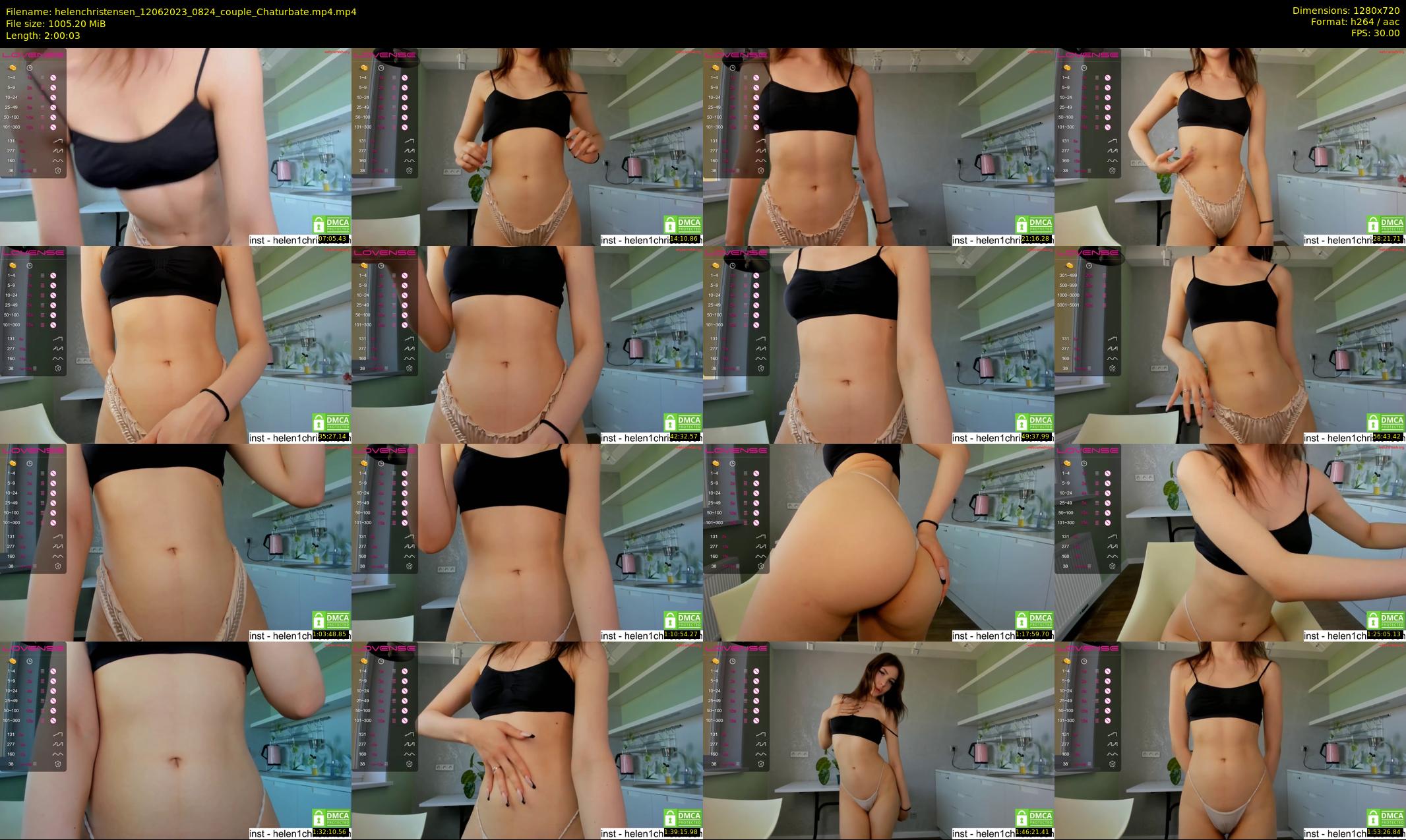 helenchristensen — 121 minute Chaturbate female cam show recording, 720p, Jun 12, 2023