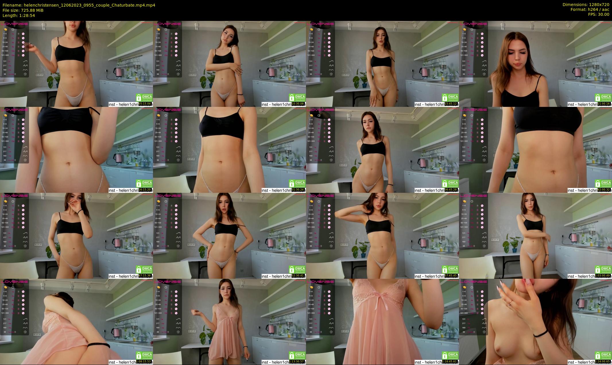 helenchristensen — 89 minute Chaturbate female cam show recording, 720p, Jun 12, 2023