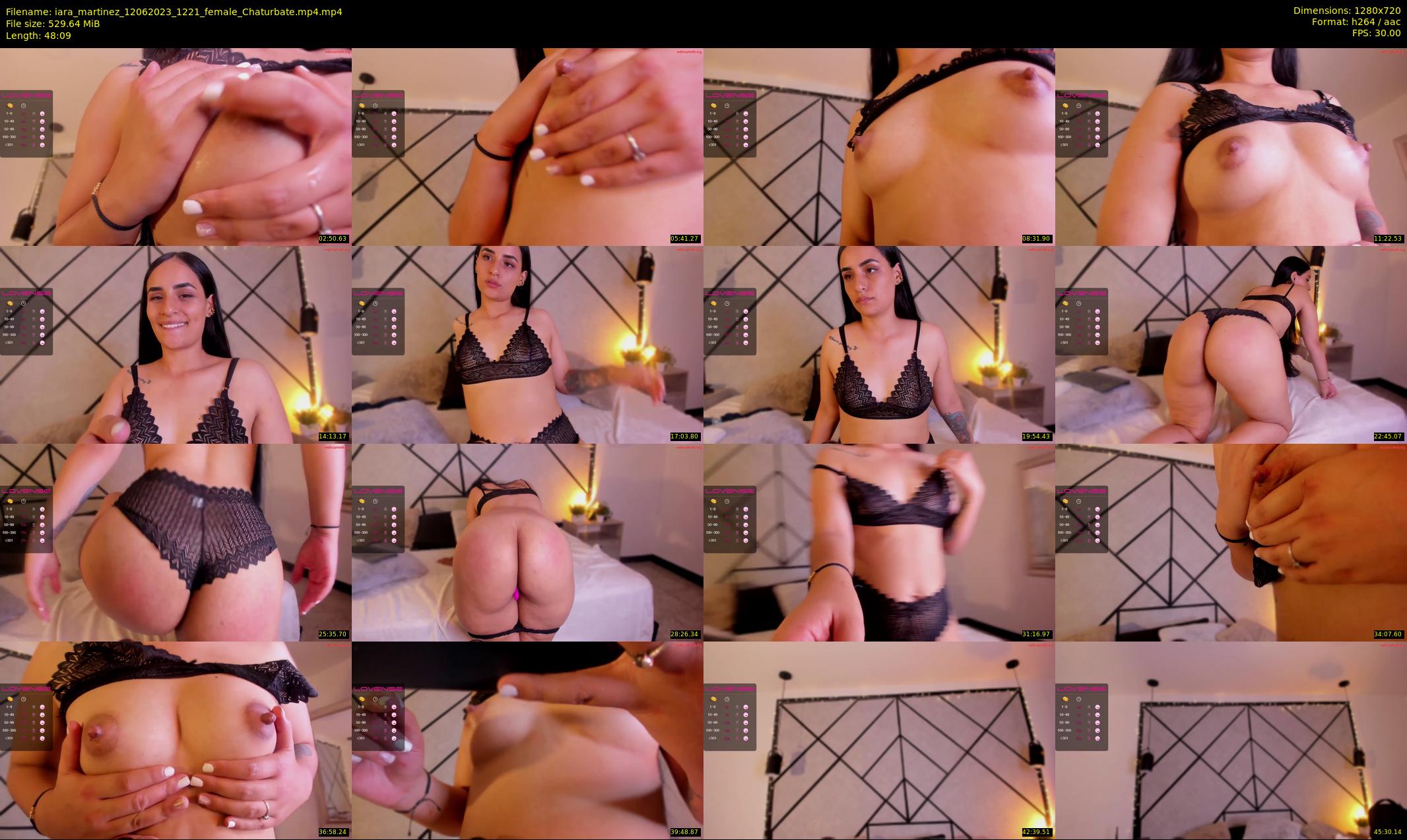 iara_martinez — 49 minute Chaturbate female cam show recording, 720p, Jun 12, 2023