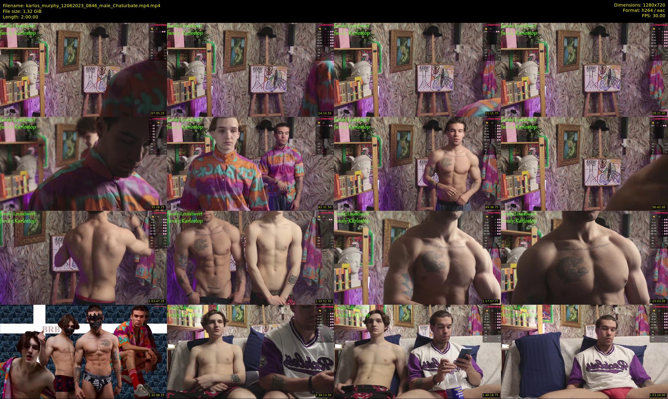 karlos_murphy — 120 minute Chaturbate male cam show recording, 720p, Jun 12, 2023