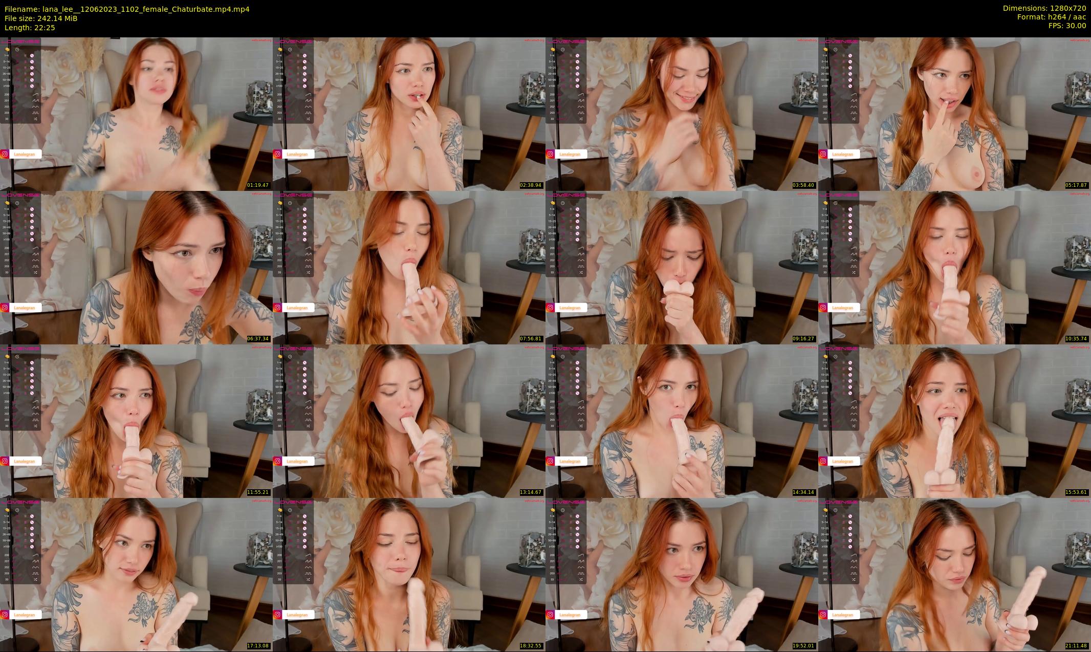 lana_lee_ — 23 minute Chaturbate female cam show recording, 720p, Jun 12, 2023