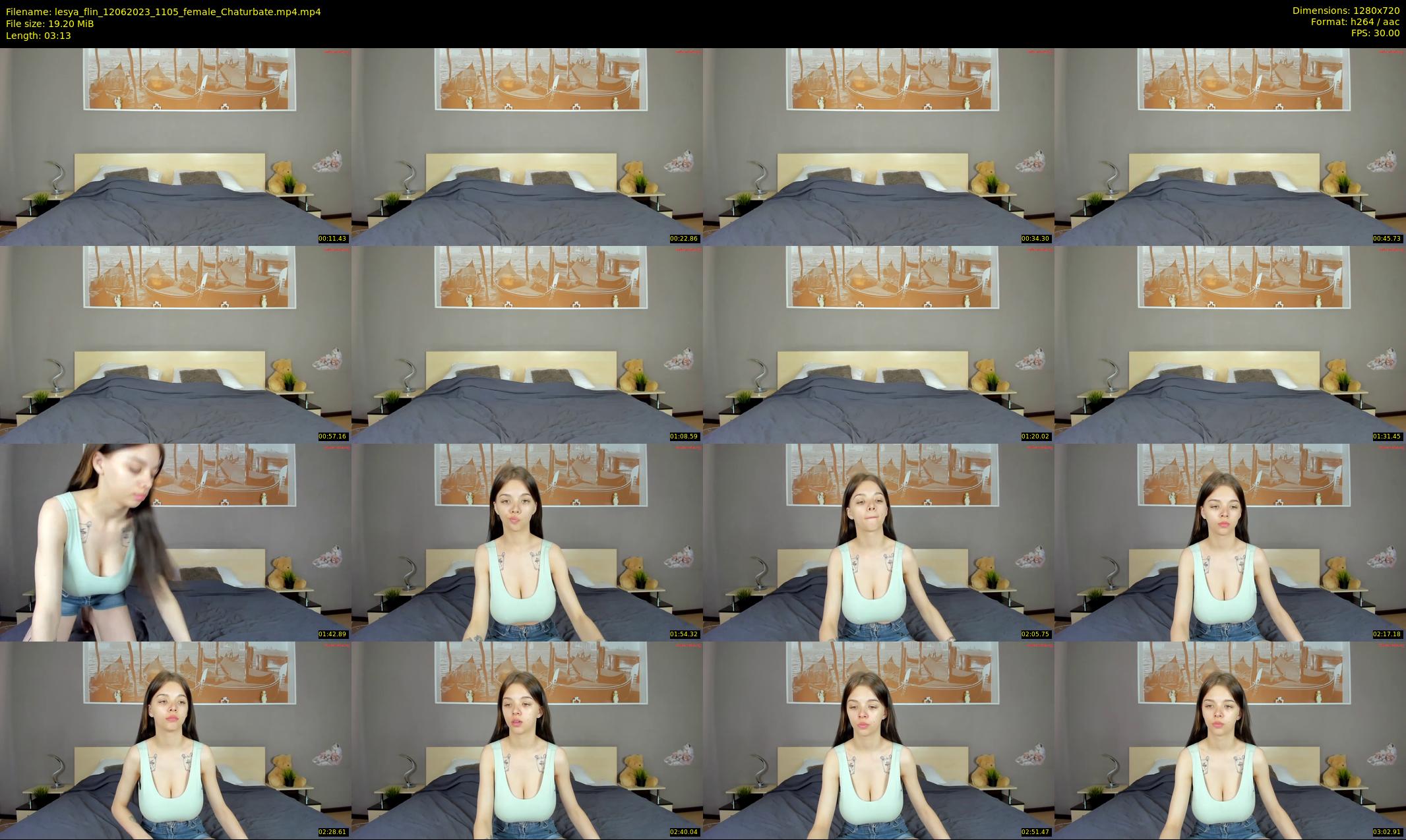 lesya_flin — 4 minute Chaturbate female cam show recording, 720p, Jun 12, 2023