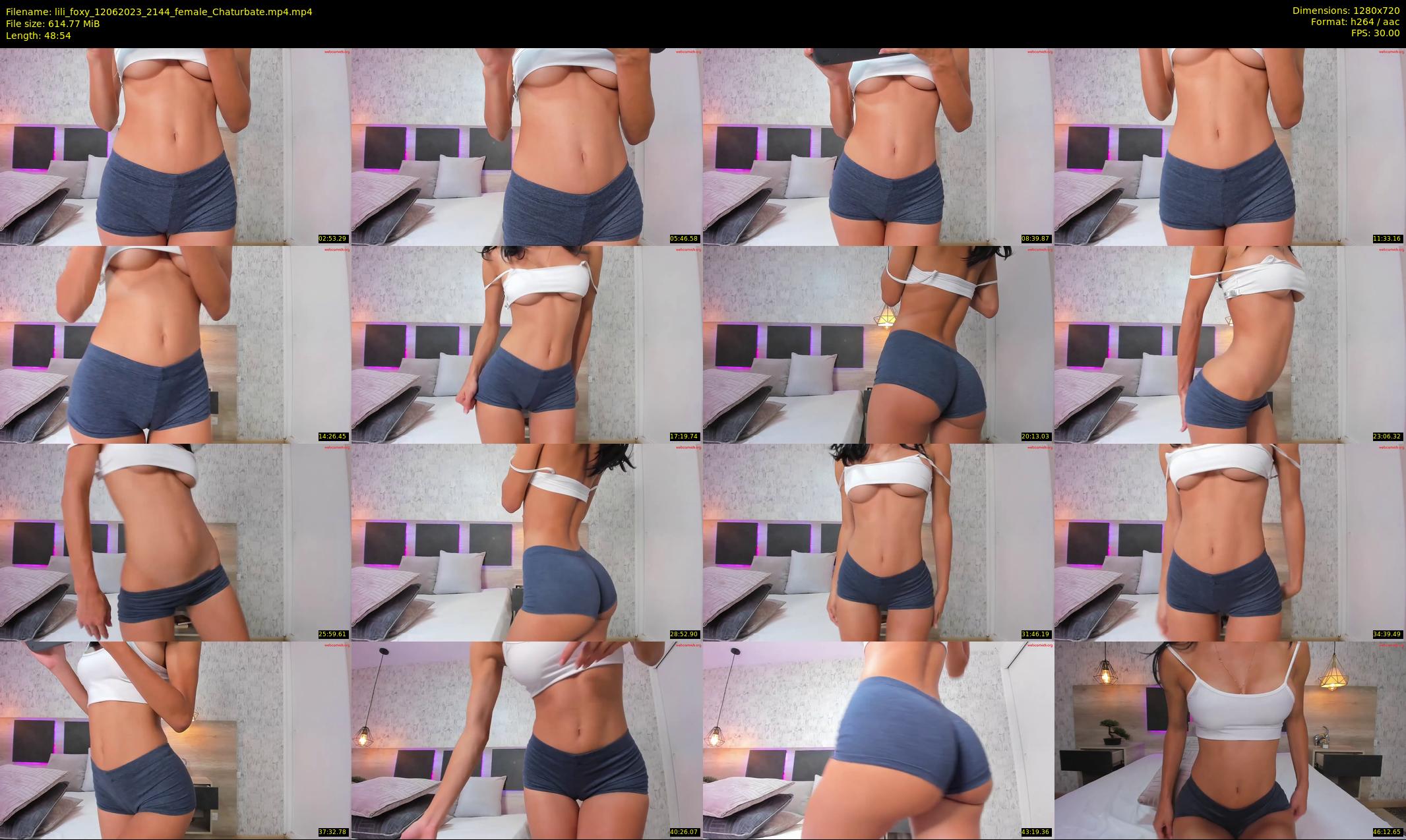 lili_foxy — 49 minute Chaturbate female cam show recording, 720p, Jun 12, 2023