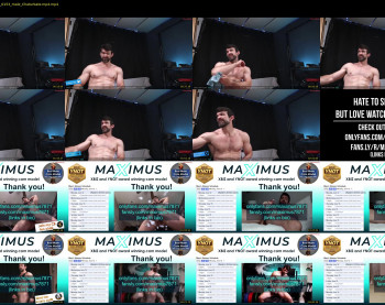 maximus_787 — 6 minute Chaturbate male cam show recording, 720p, Jun 13, 2023