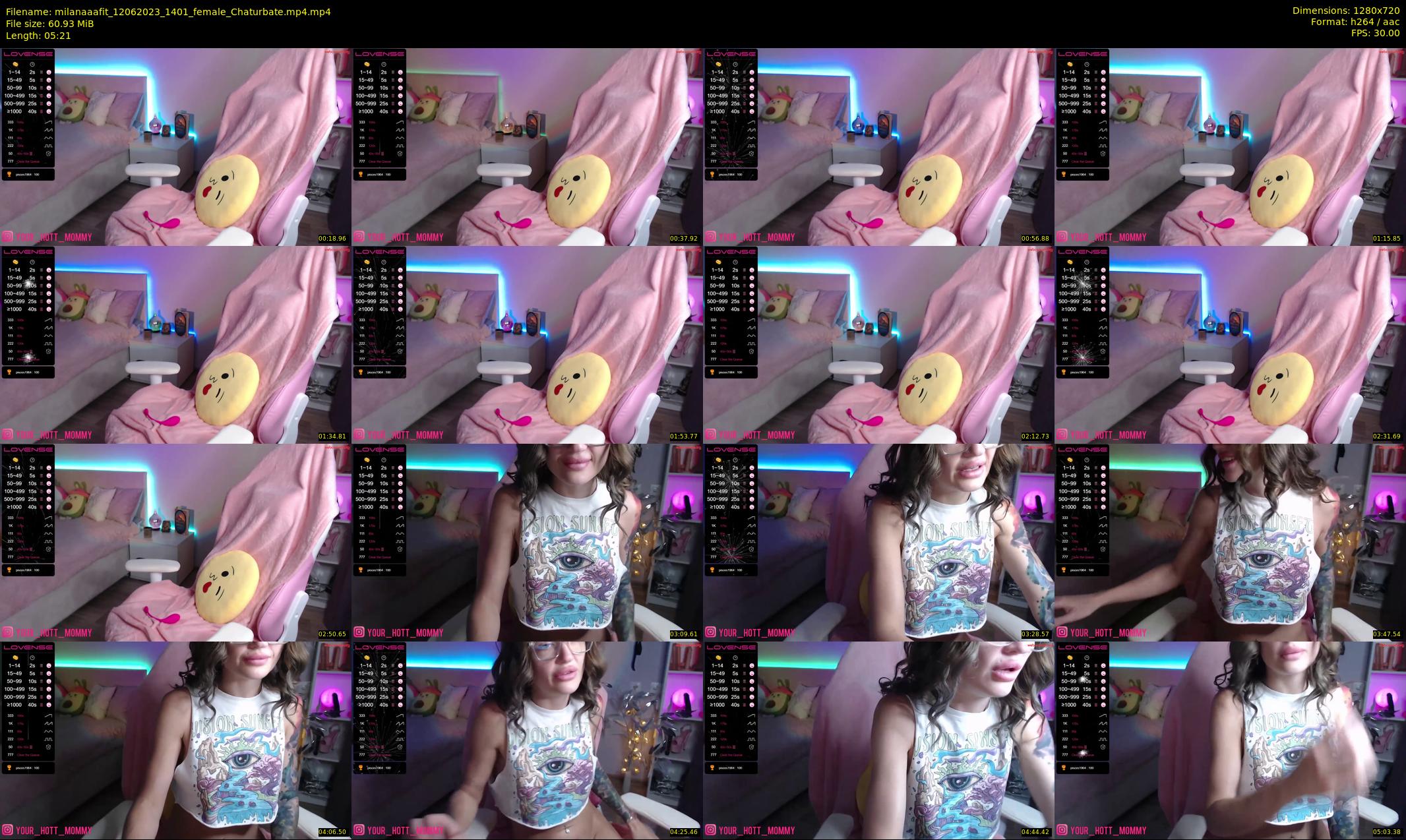 milanaaafit — 6 minute Chaturbate couple cam show recording, 720p, Jun 12, 2023