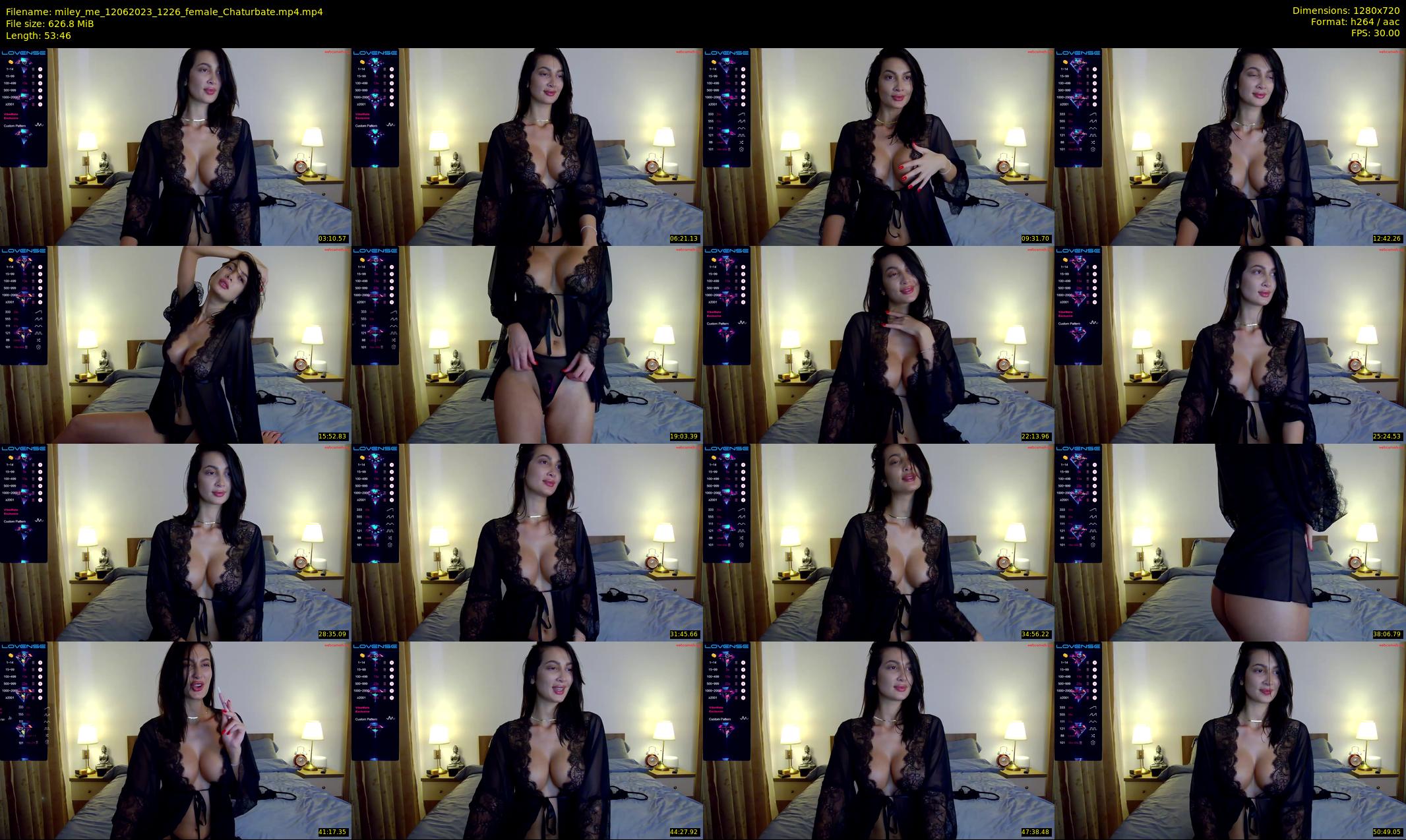 miley_me — 54 minute Chaturbate female cam show recording, 720p, Jun 12, 2023
