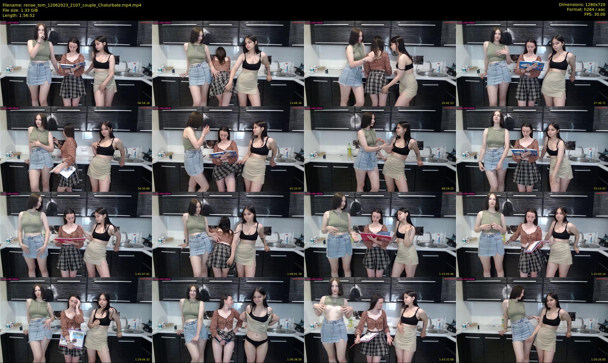renae_tom — 117 minute Chaturbate couple cam show recording, 720p, Jun 12, 2023