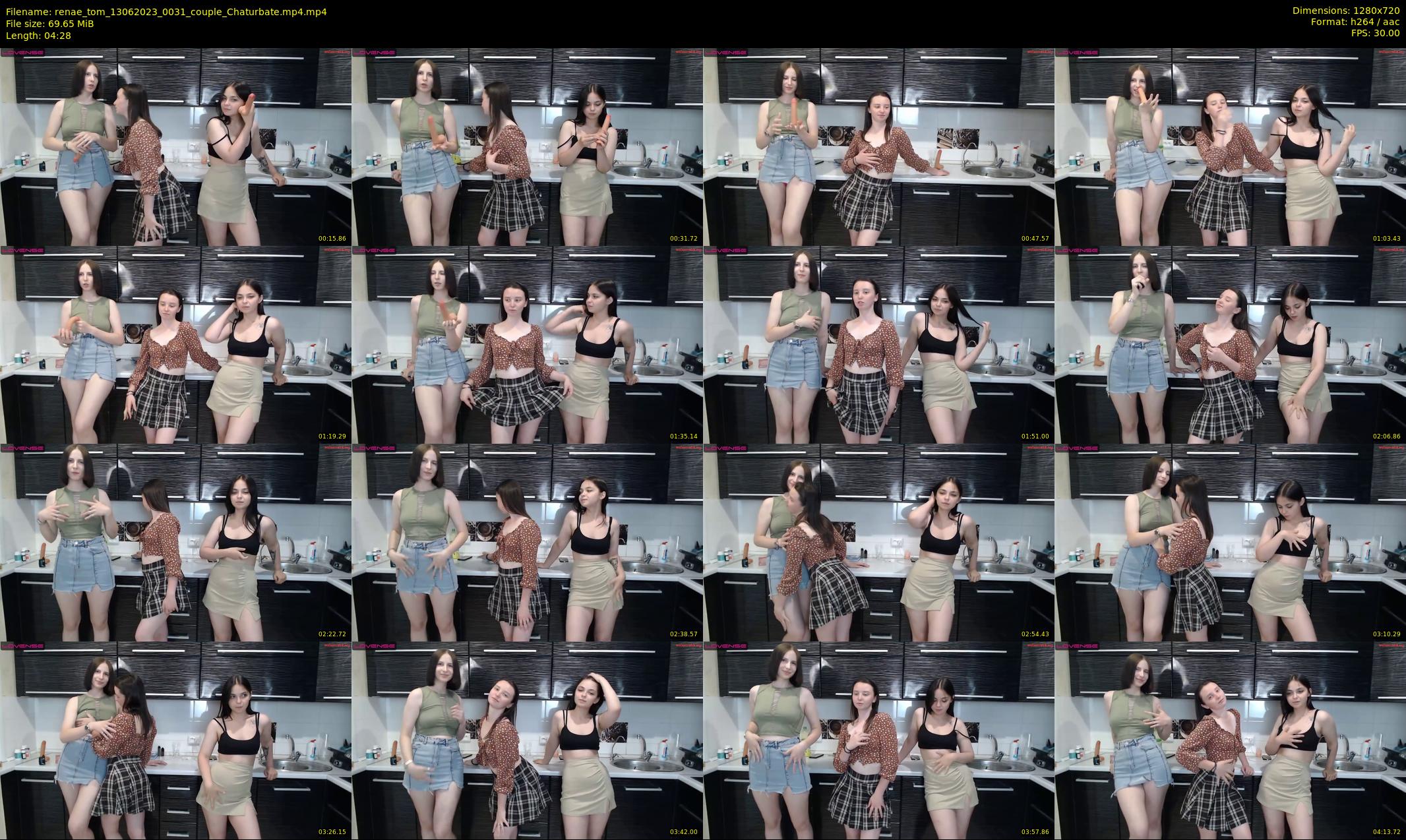 renae_tom — 5 minute Chaturbate couple cam show recording, 720p, Jun 13, 2023