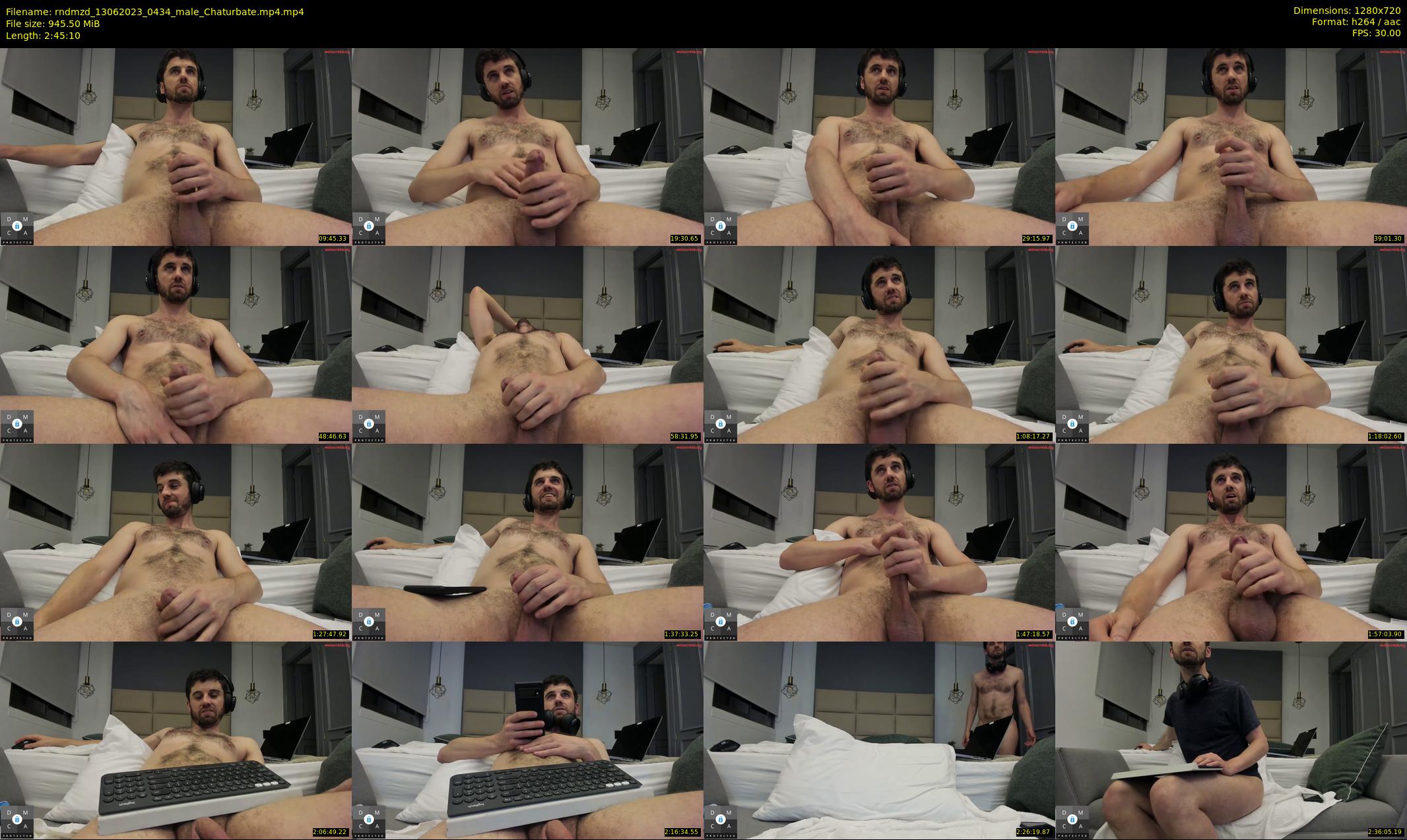 rndmzd — 166 minute Chaturbate male cam show recording, 720p, Jun 13, 2023