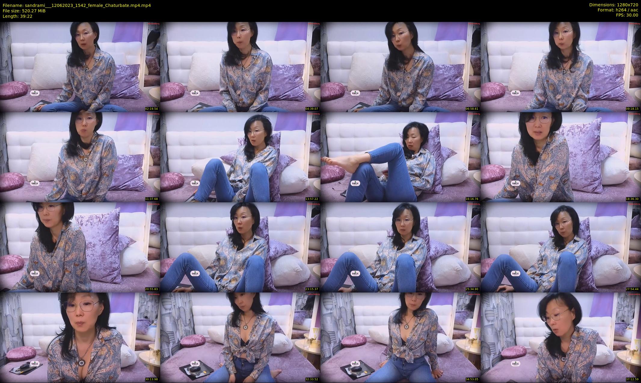 sandrami__ — 40 minute Chaturbate female cam show recording, 720p, Jun 12, 2023