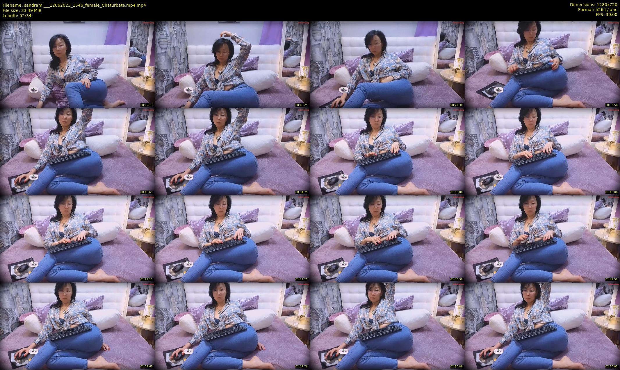 sandrami__ — 3 minute Chaturbate female cam show recording, 720p, Jun 12, 2023