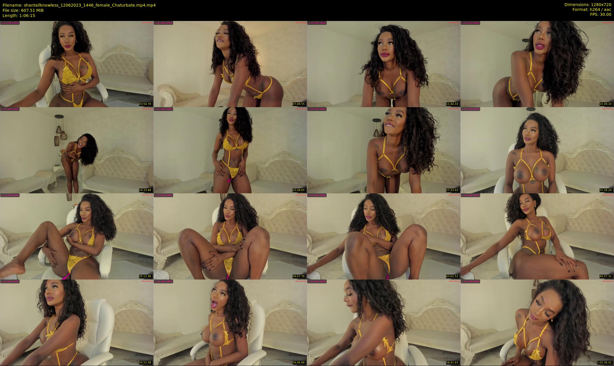 shantallknowless — 67 minute Chaturbate female cam show recording, 720p, Jun 12, 2023