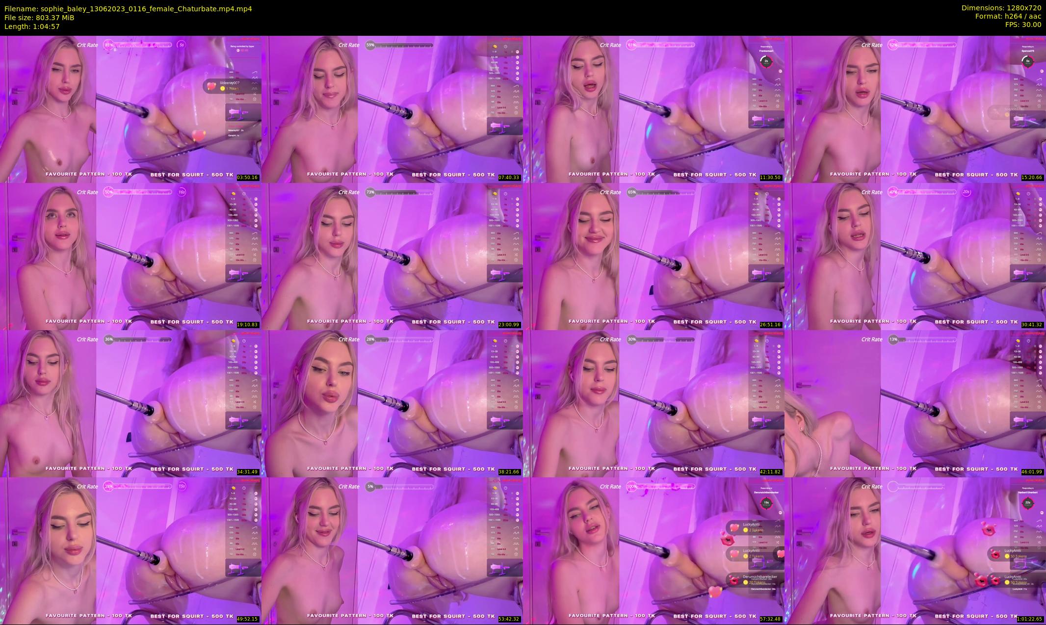 sophie_baley — 65 minute Chaturbate female cam show recording, 720p, Jun 13, 2023