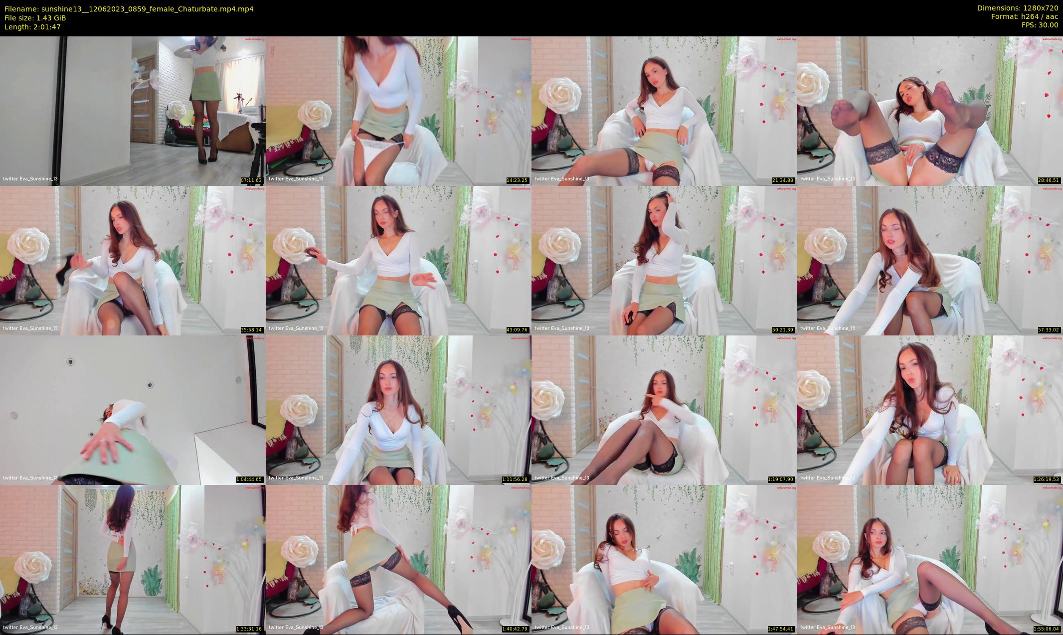 sunshine13_ — 122 minute Chaturbate female cam show recording, 720p, Jun 12, 2023