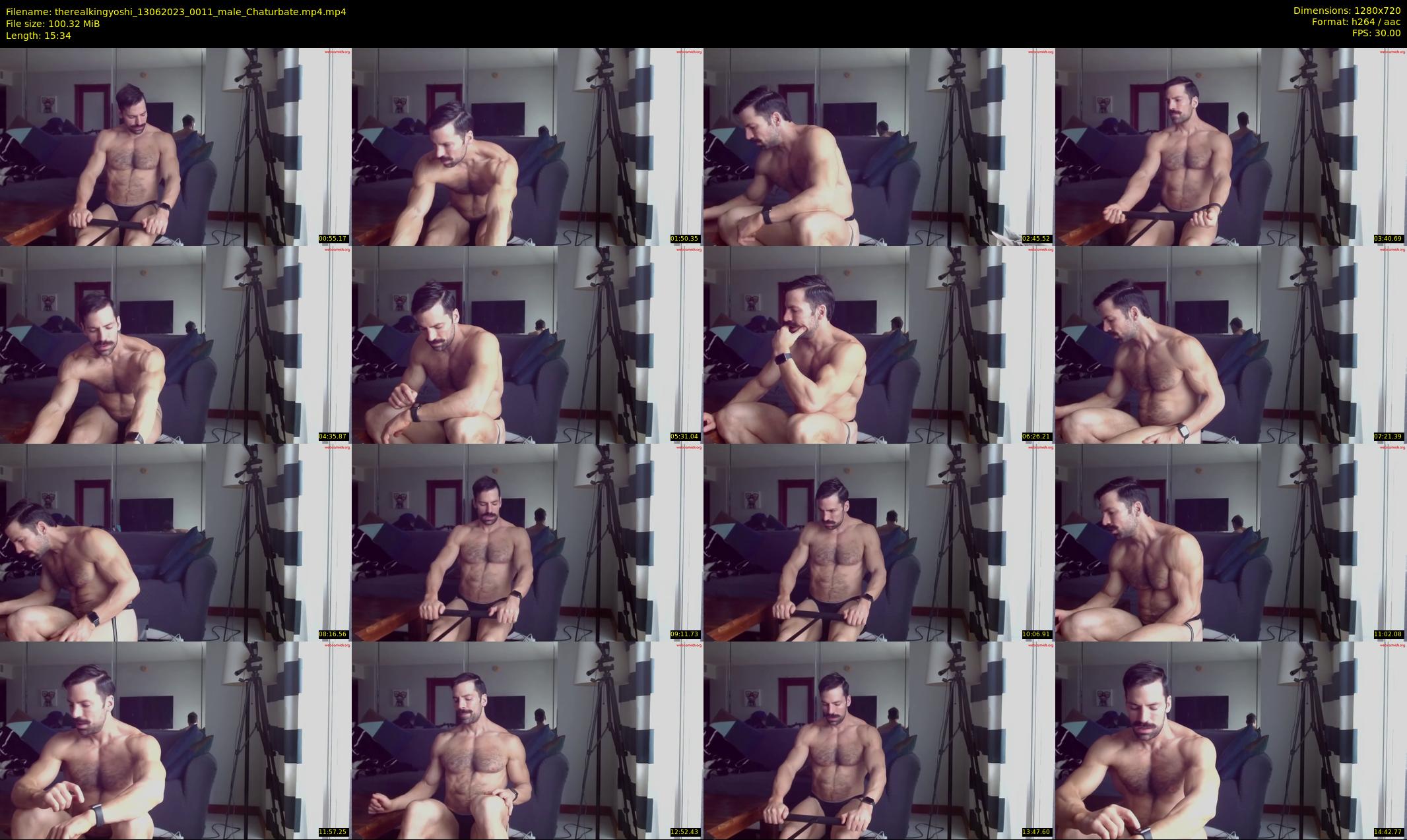 therealkingyoshi — 16 minute Chaturbate male cam show recording, 720p, Jun 13, 2023