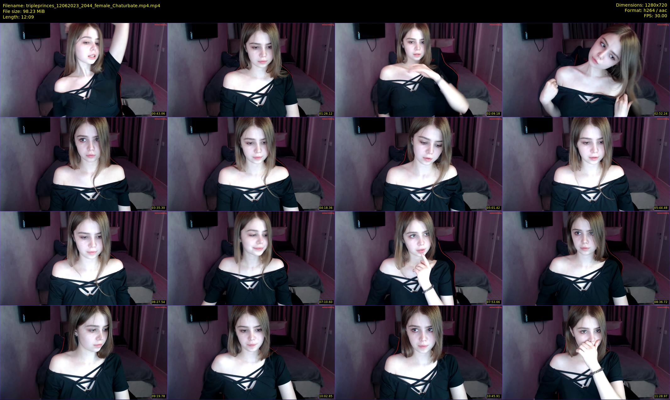 tripleprinces — 13 minute Chaturbate female cam show recording, 720p, Jun 12, 2023