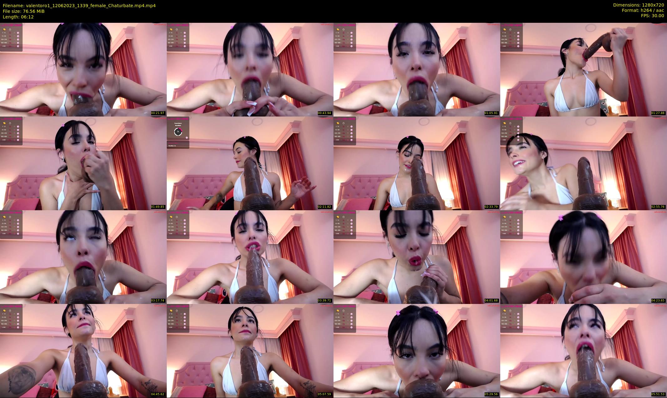 valentoro1 — 7 minute Chaturbate female cam show recording, 720p, Jun 12, 2023