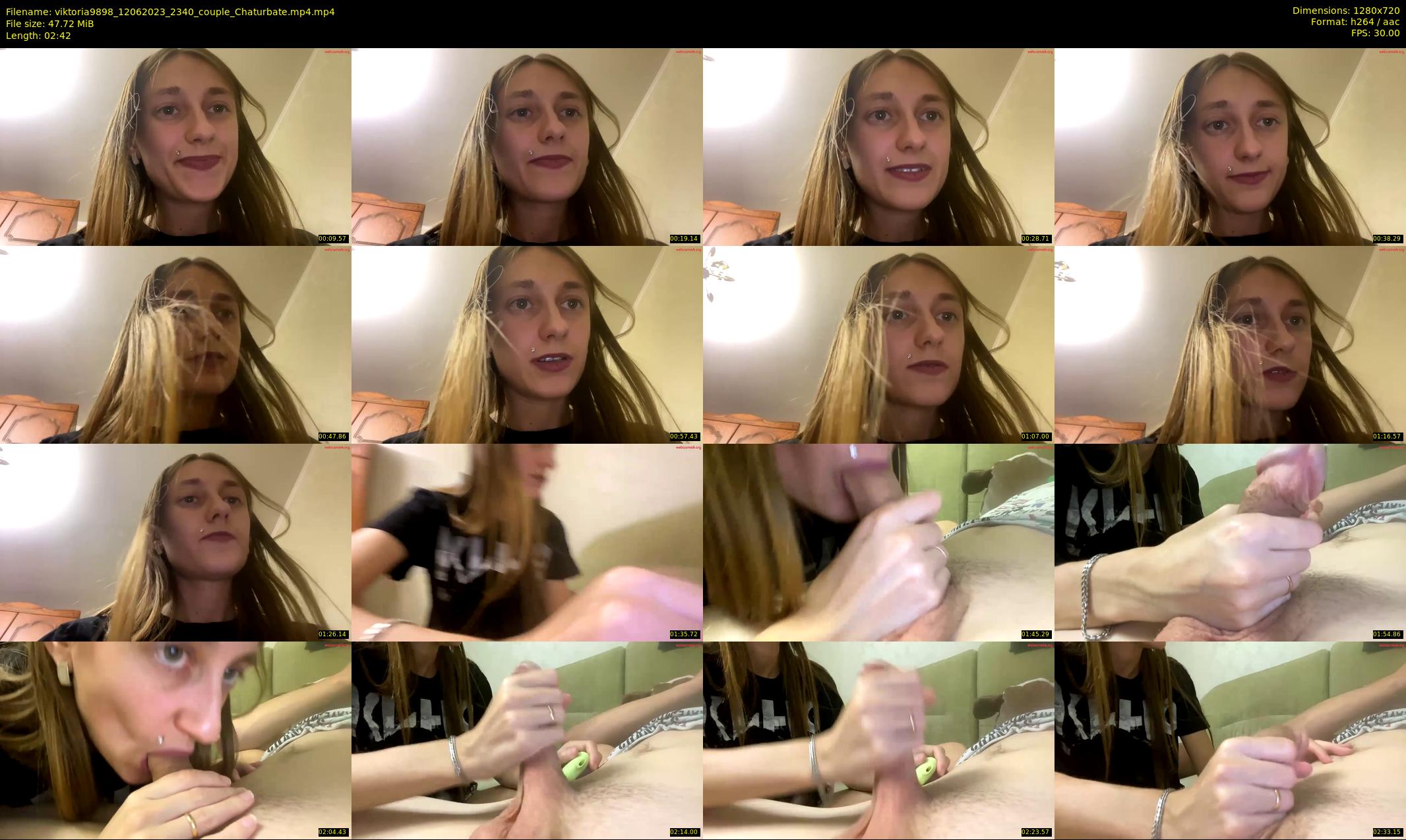 viktoria9898 — 3 minute Chaturbate couple cam show recording, 720p, Jun 12, 2023