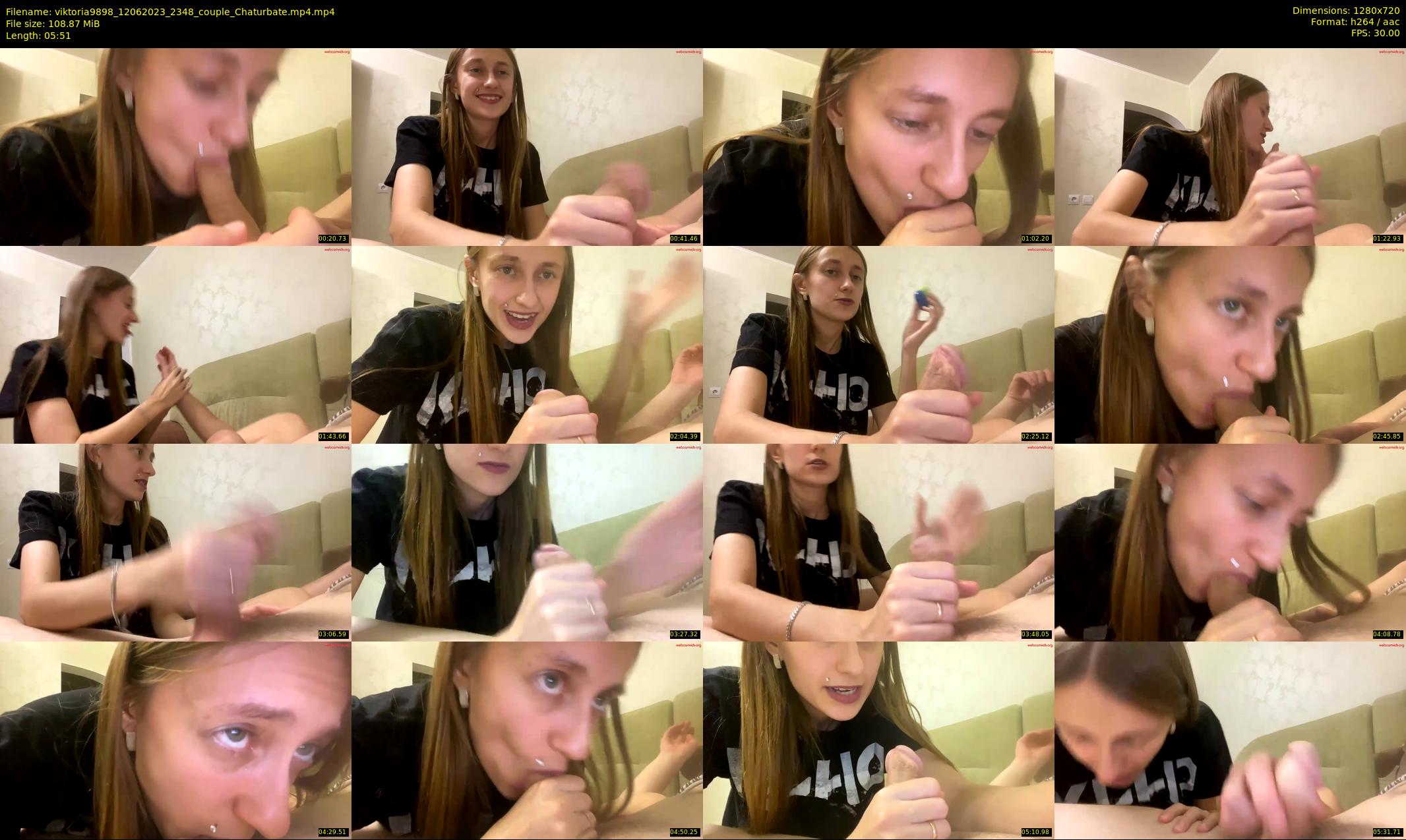 viktoria9898 — 6 minute Chaturbate couple cam show recording, 720p, Jun 12, 2023