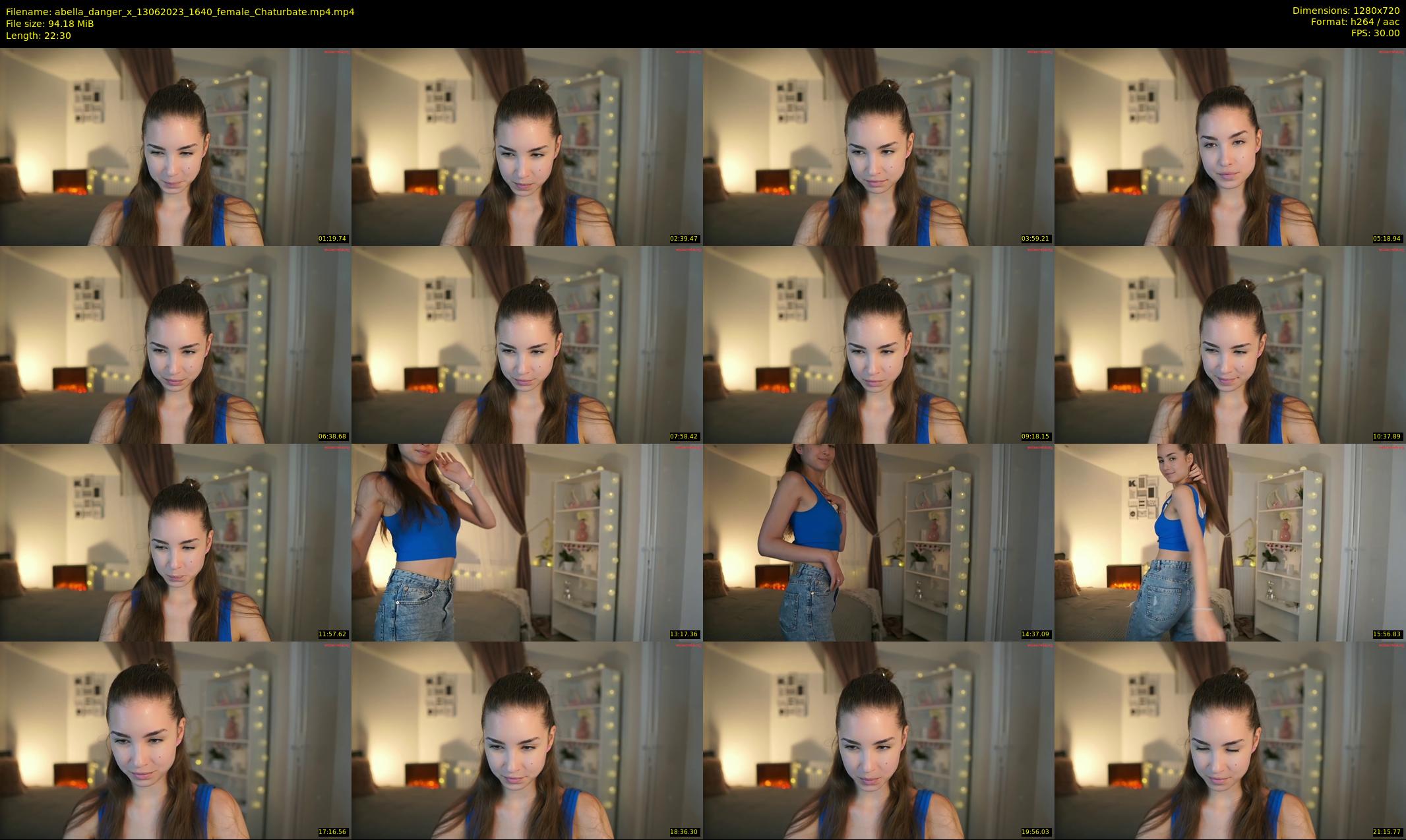abella_danger_x — 23 minute Chaturbate female cam show recording, 720p, Jun 13, 2023
