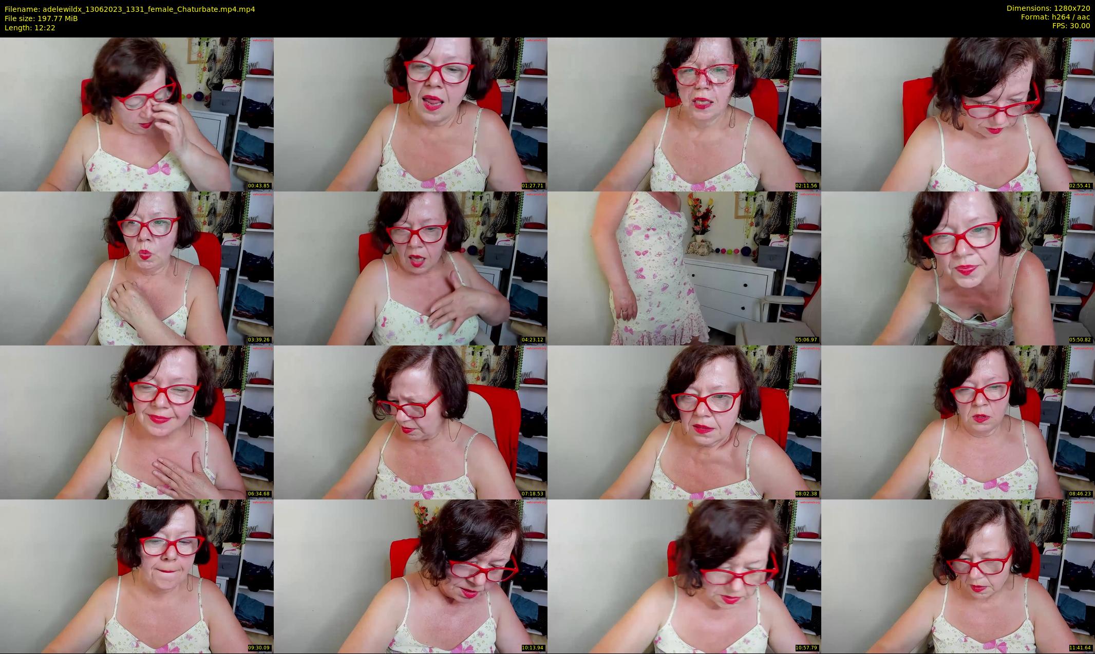 adelewildx — 13 minute Chaturbate female cam show recording, 720p, Jun 13, 2023