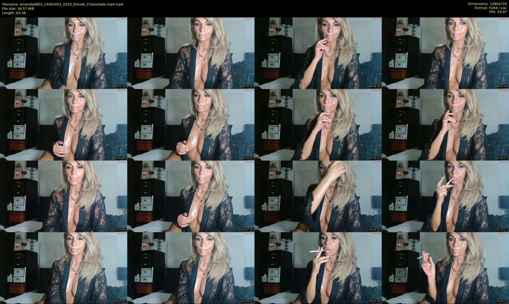 amanda0803 — 4 minute Chaturbate female cam show recording, 720p, Jun 14, 2023