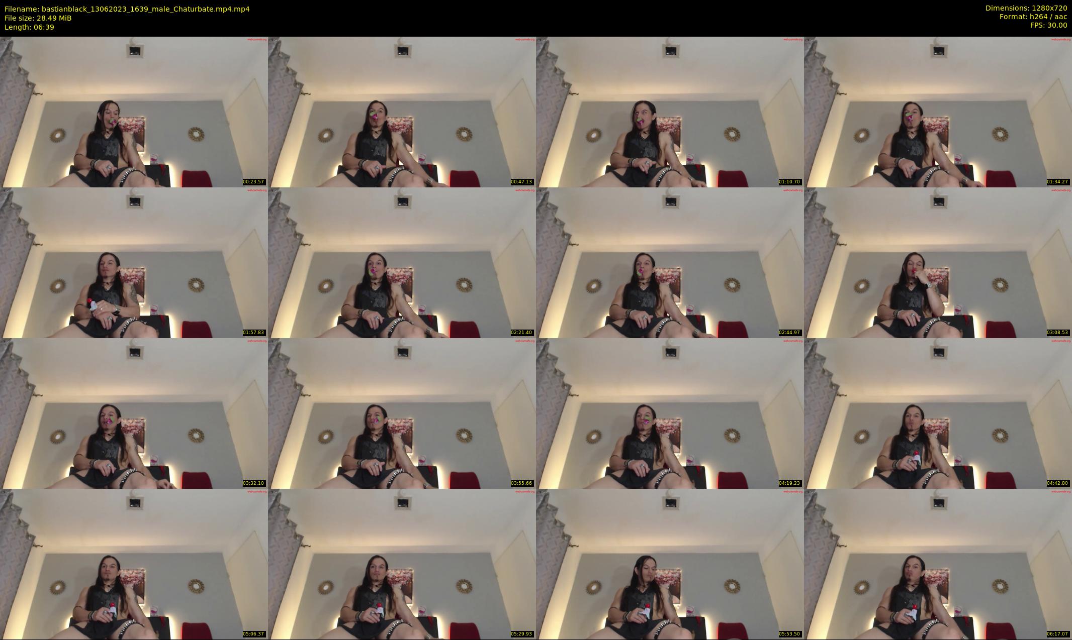 bastianblack — 7 minute Chaturbate male cam show recording, 720p, Jun 13, 2023