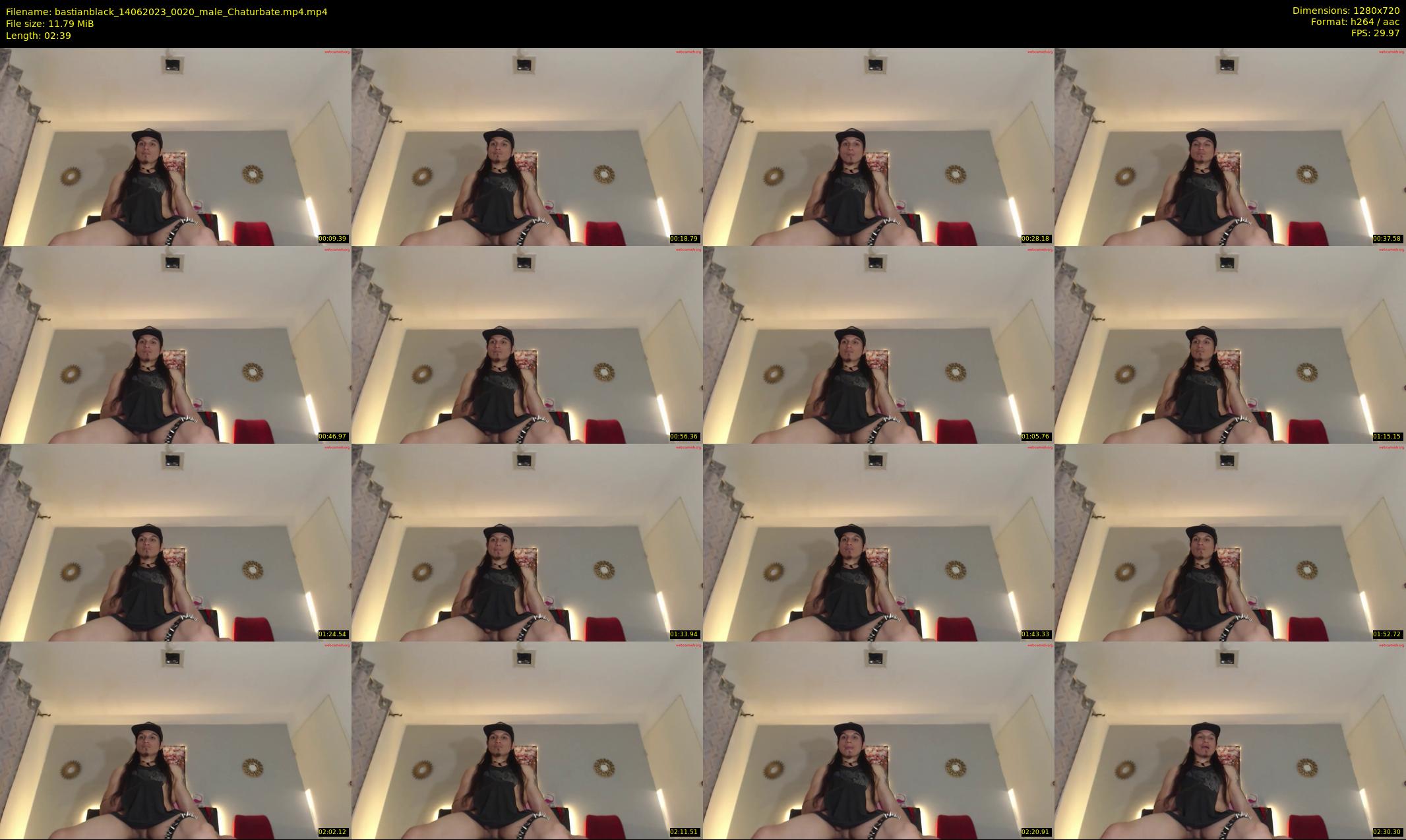 bastianblack — 3 minute Chaturbate male cam show recording, 720p, Jun 14, 2023