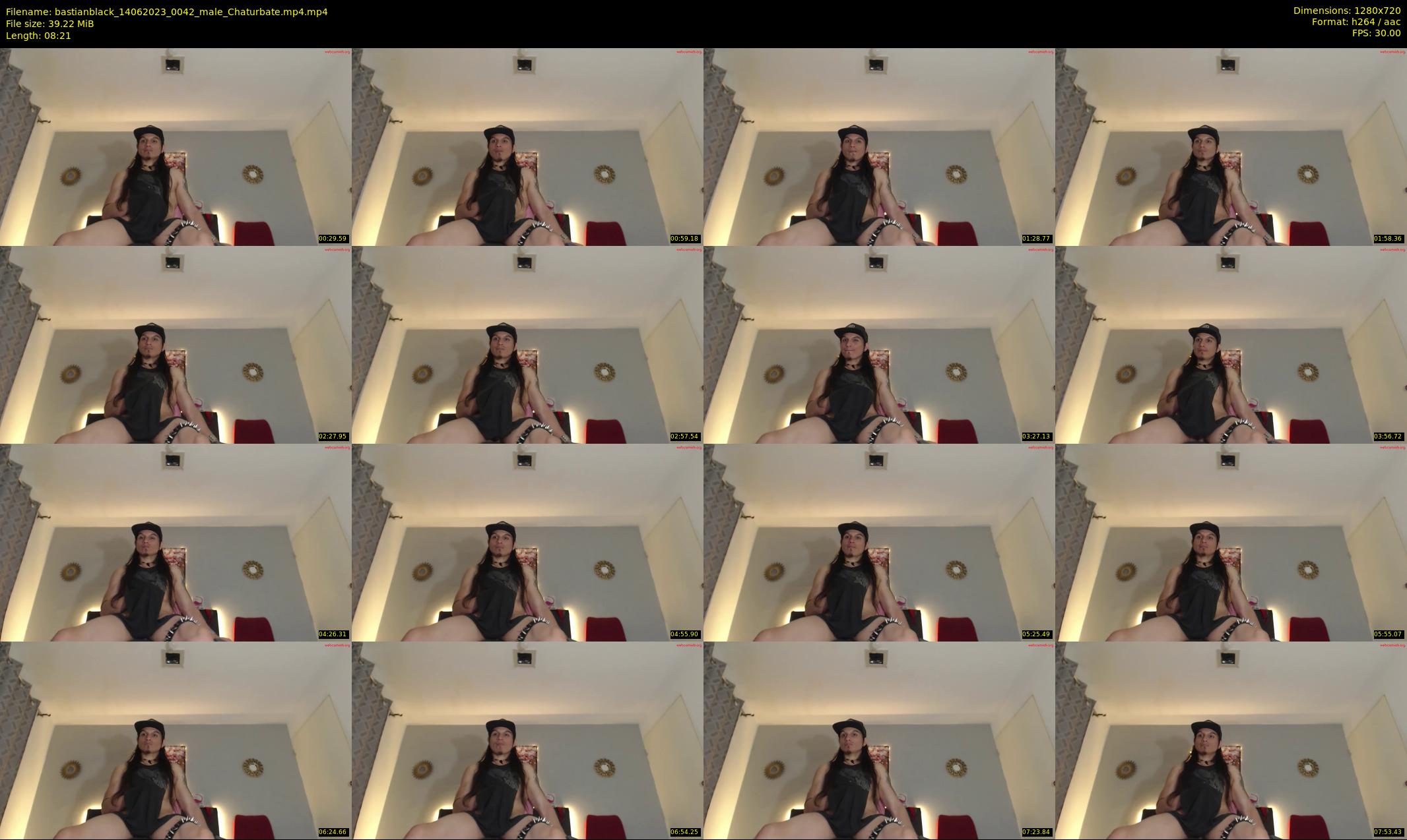 bastianblack — 9 minute Chaturbate male cam show recording, 720p, Jun 14, 2023