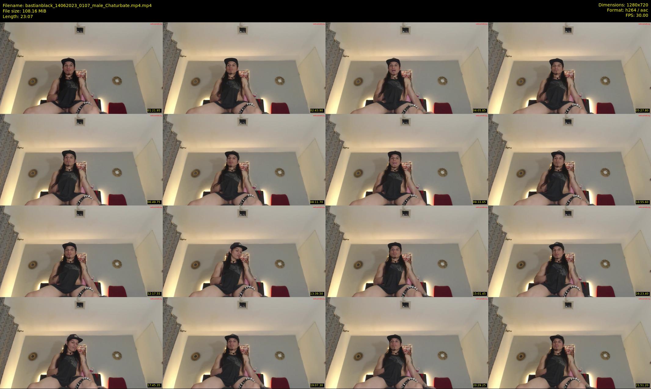 bastianblack — 24 minute Chaturbate male cam show recording, 720p, Jun 14, 2023