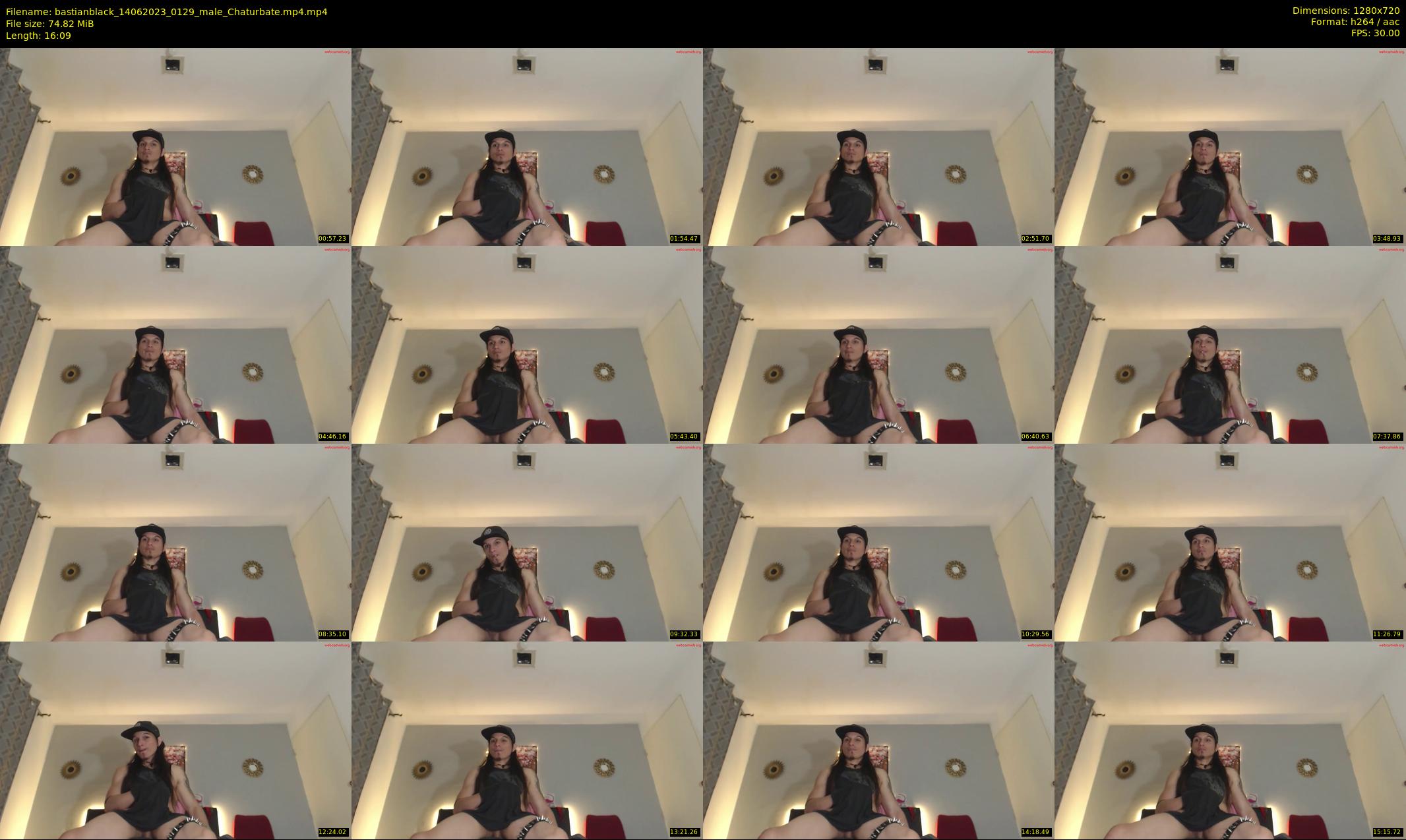 bastianblack — 17 minute Chaturbate male cam show recording, 720p, Jun 14, 2023