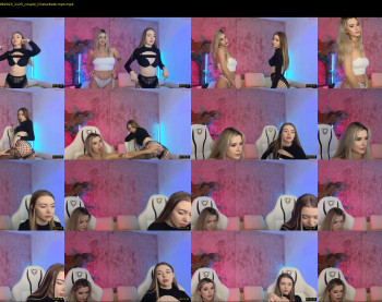 bright_diamonds_054 — 8 minute Chaturbate couple cam show recording, 720p, Jun 13, 2023
