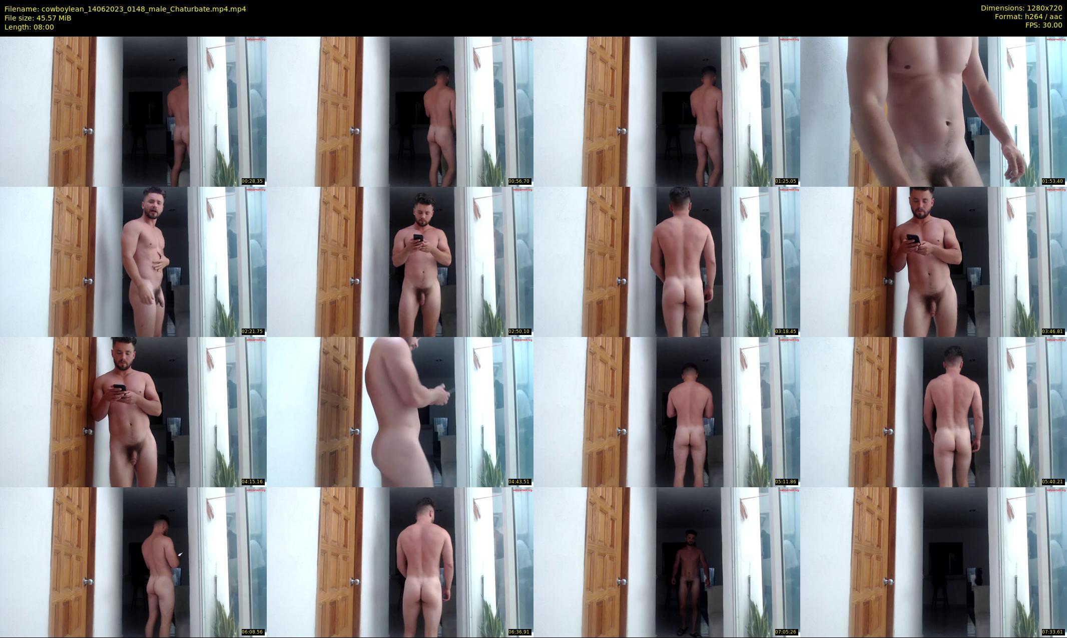 cowboylean — 8 minute Chaturbate male cam show recording, 720p, Jun 14, 2023