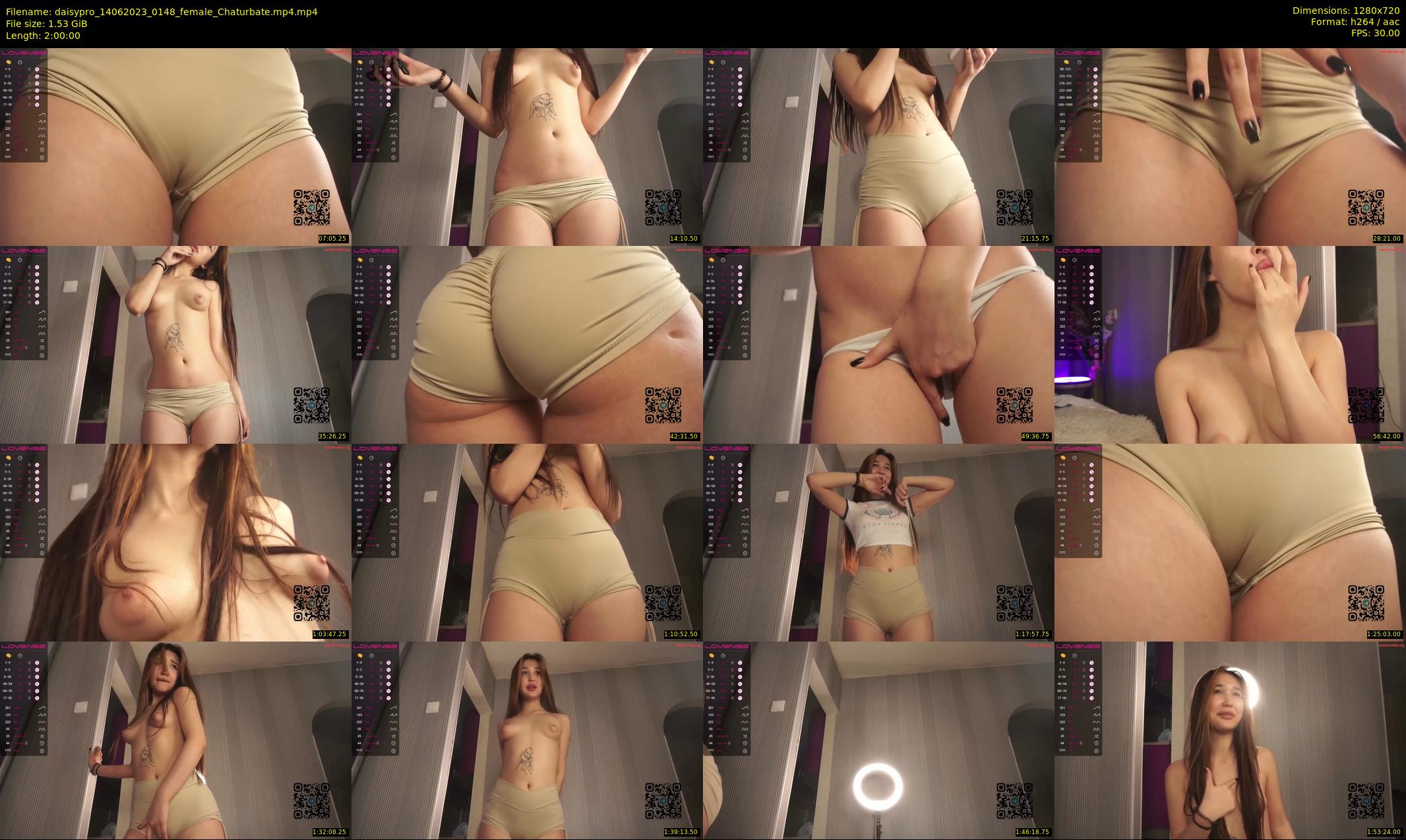 daisypro — 120 minute Chaturbate couple cam show recording, 720p, Jun 14, 2023