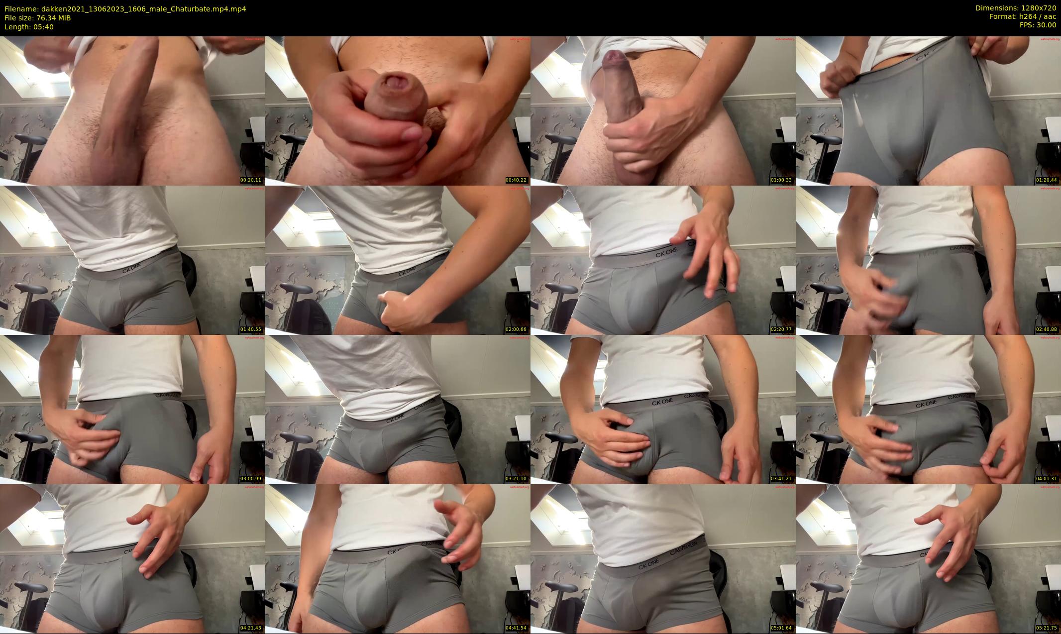 dakken2021 — 6 minute Chaturbate male cam show recording, 720p, Jun 13, 2023