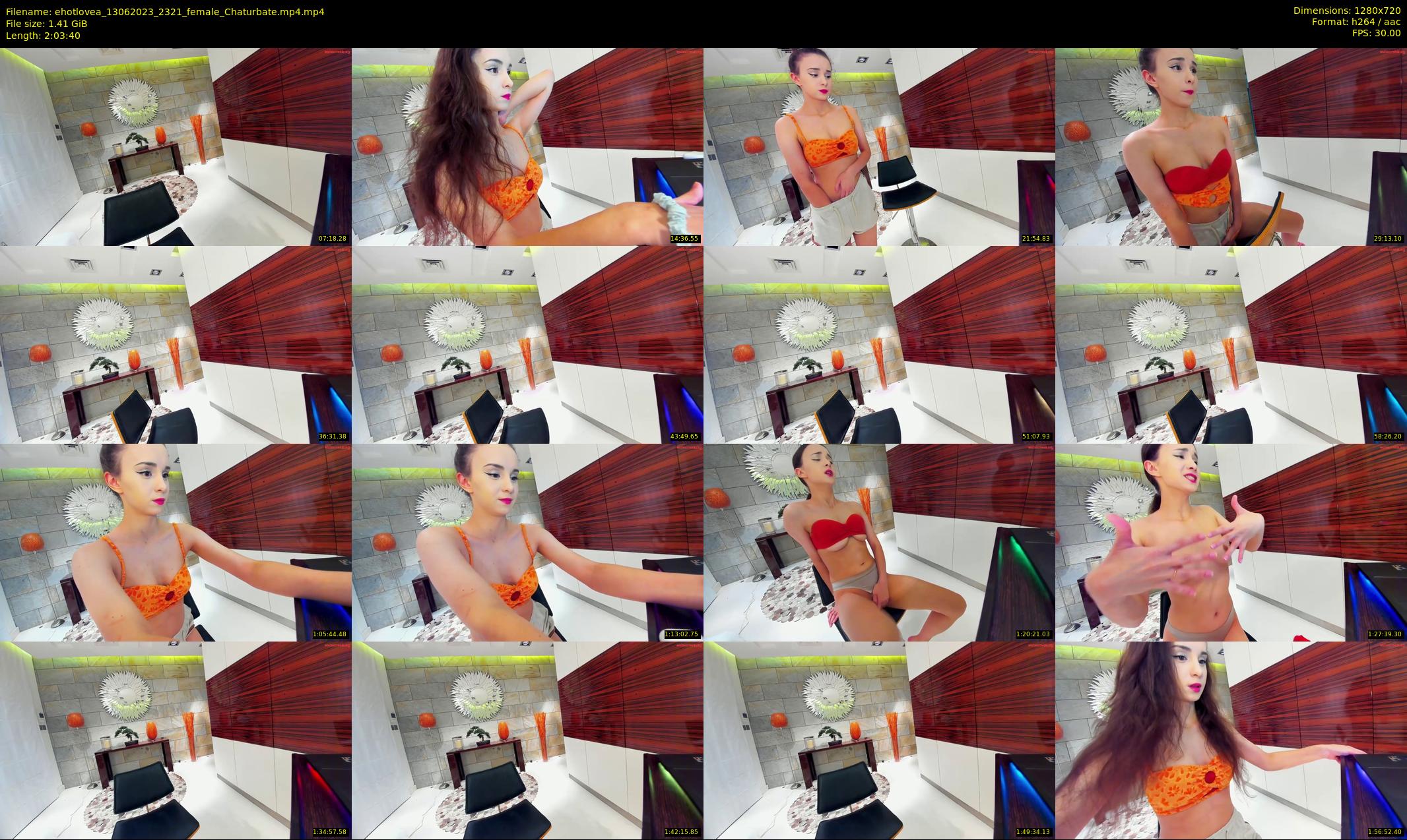 ehotlovea — 124 minute Chaturbate female cam show recording, 720p, Jun 13, 2023