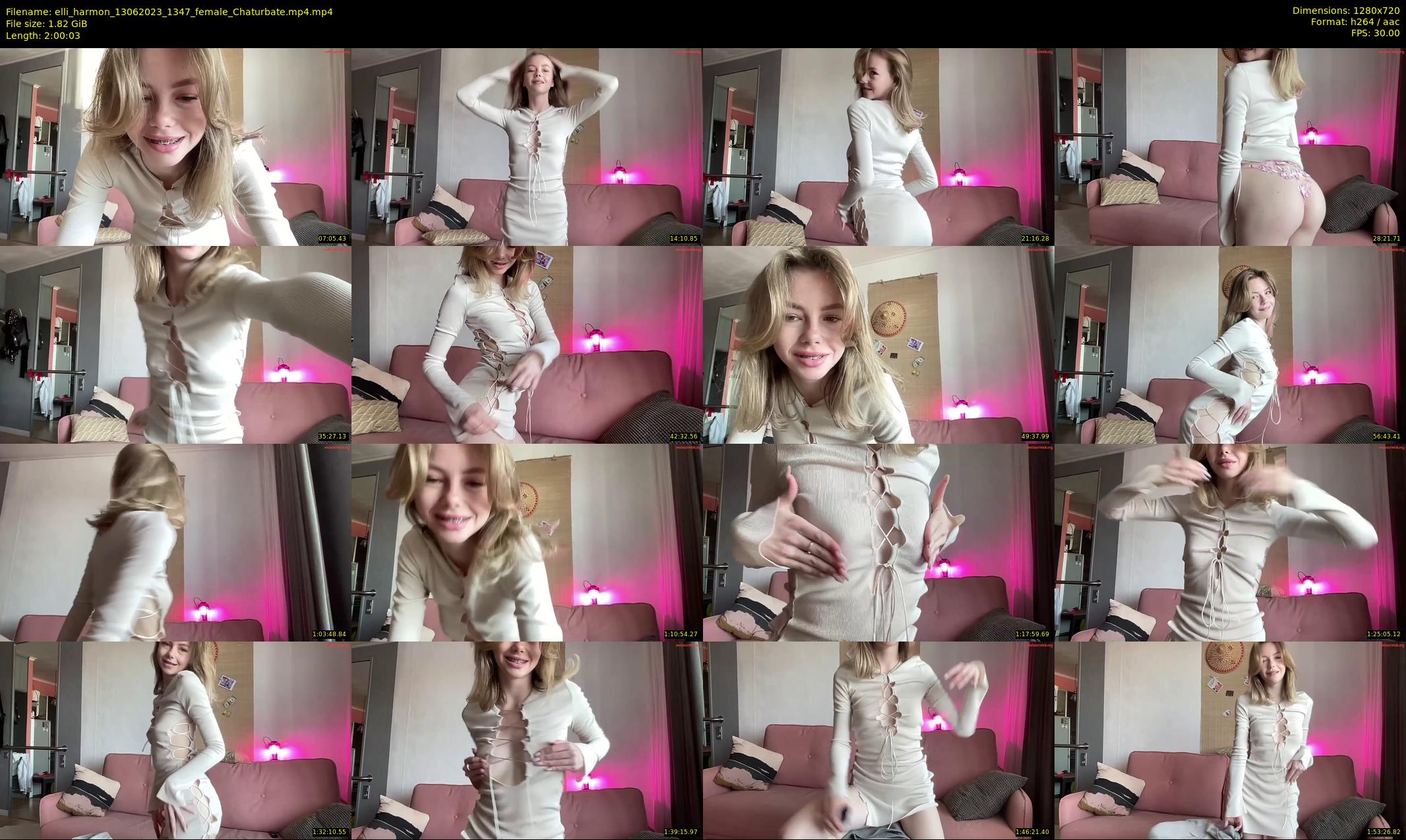 elli_harmon — 121 minute Chaturbate female cam show recording, 720p, Jun 13, 2023