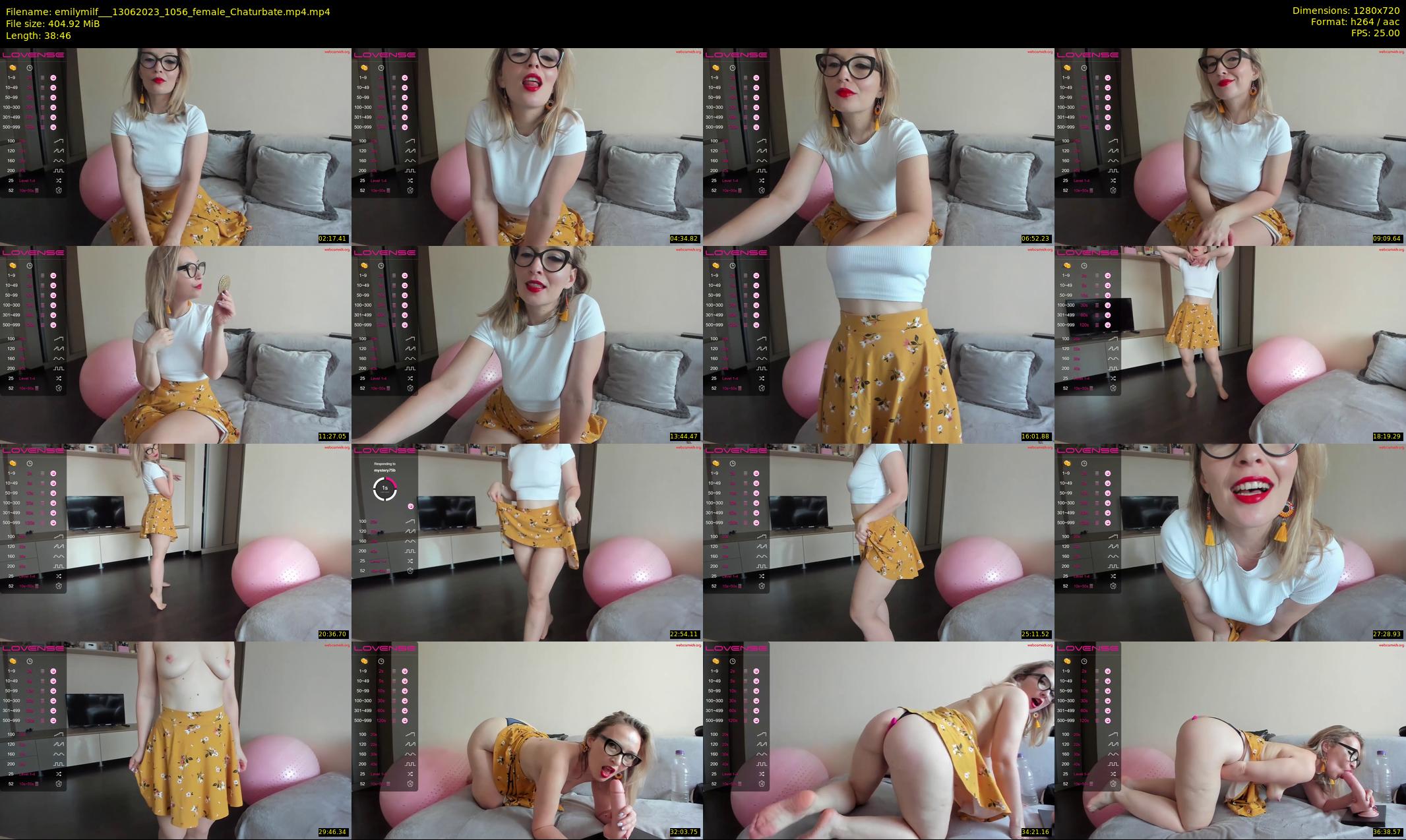emilymilf__ — 39 minute Chaturbate female cam show recording, 720p, Jun 13, 2023