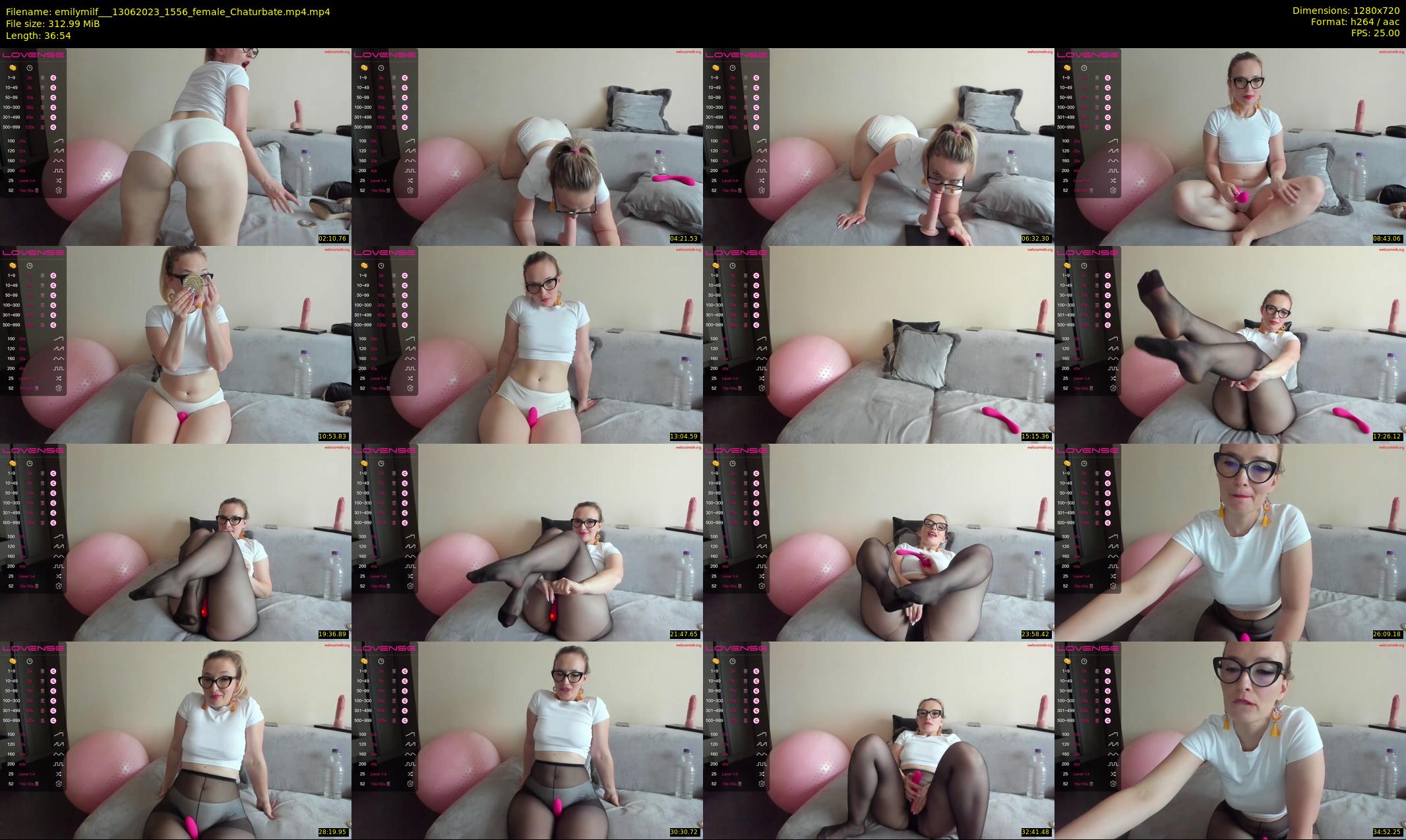 emilymilf__ — 37 minute Chaturbate female cam show recording, 720p, Jun 13, 2023