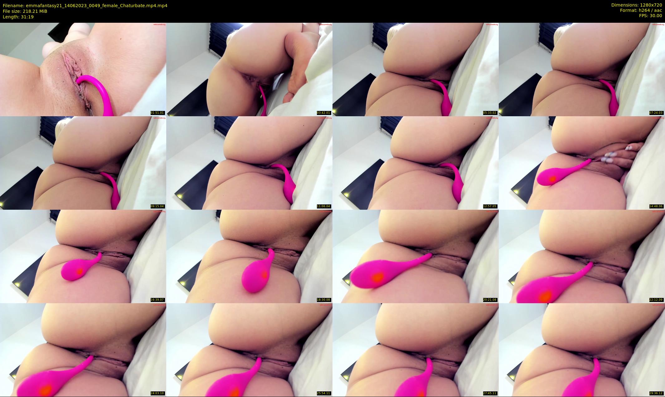 emmafantasy21 — 32 minute Chaturbate couple cam show recording, 720p, Jun 14, 2023