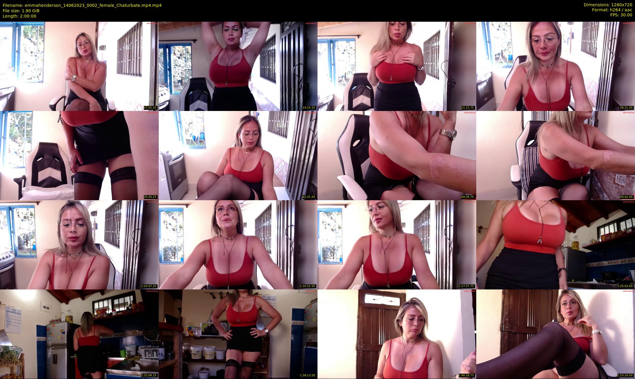 emmahenderson — 120 minute Chaturbate female cam show recording, 720p, Jun 14, 2023