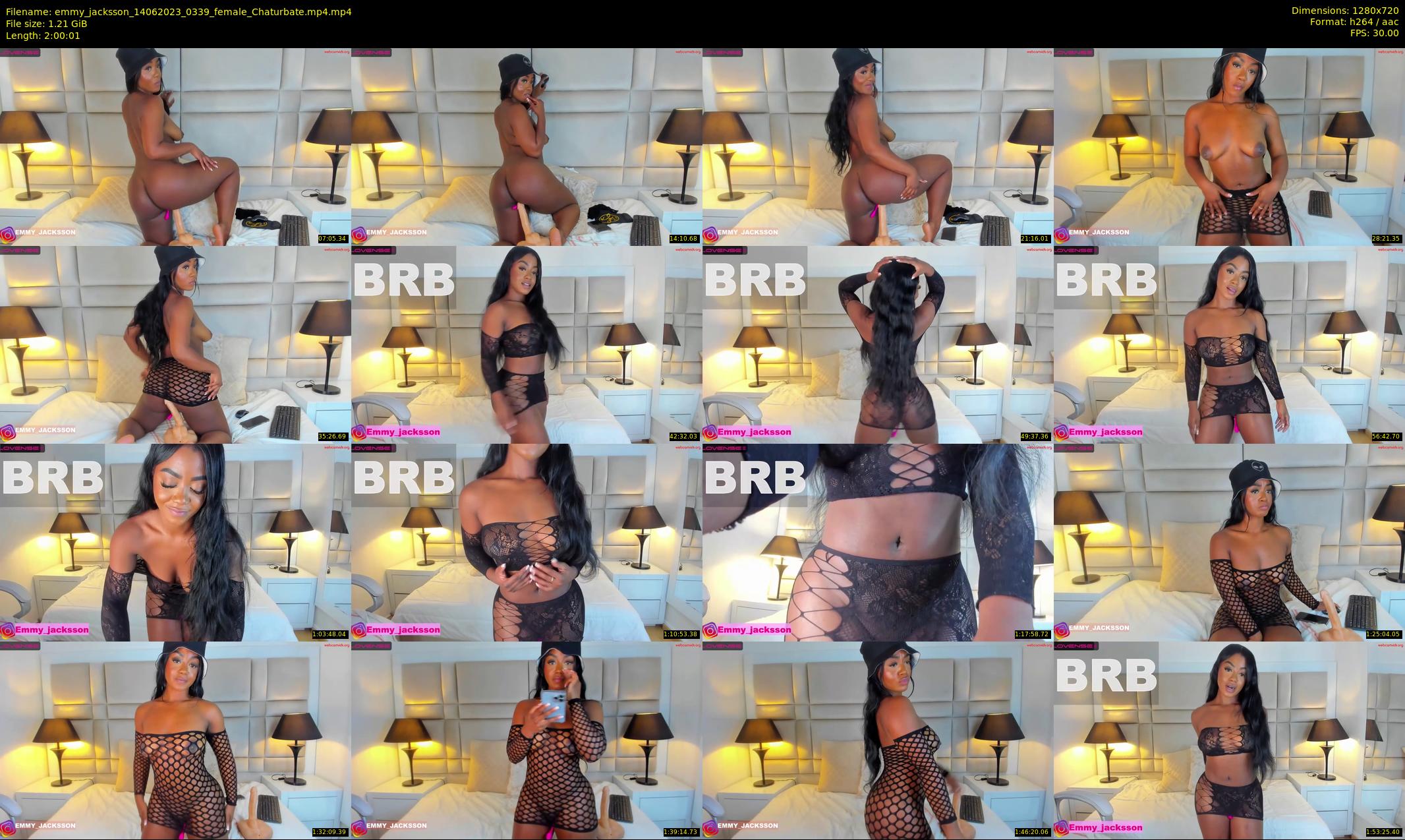 emmy_jacksson — 121 minute Chaturbate female cam show recording, 720p, Jun 14, 2023