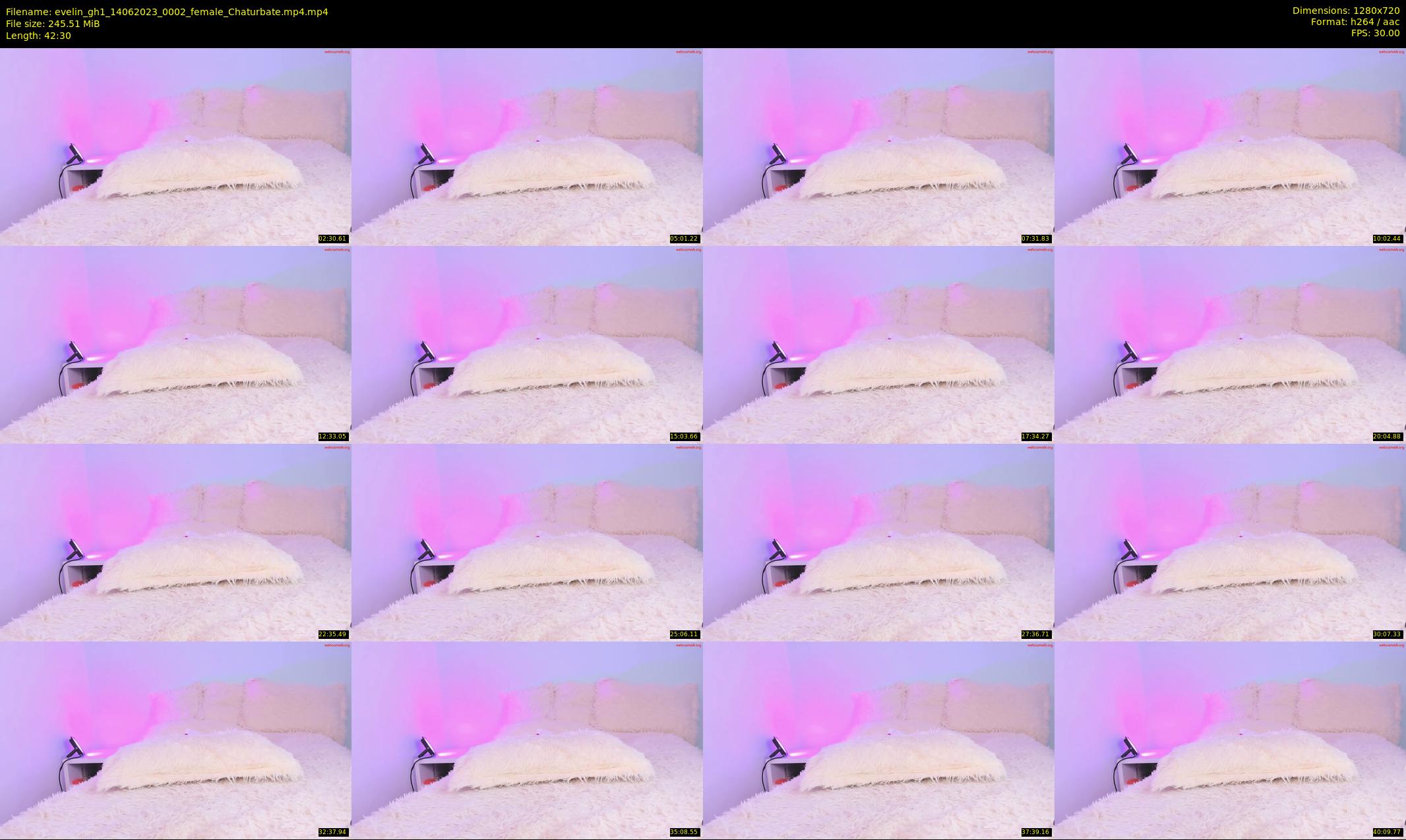 evelin_gh1 — 43 minute Chaturbate female cam show recording, 720p, Jun 14, 2023