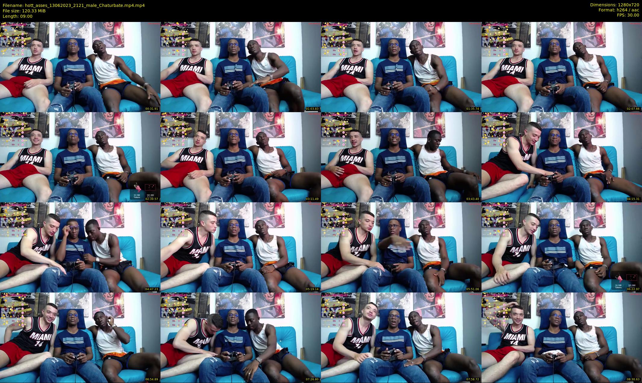 hott_asses — 9 minute Chaturbate male cam show recording, 720p, Jun 13, 2023