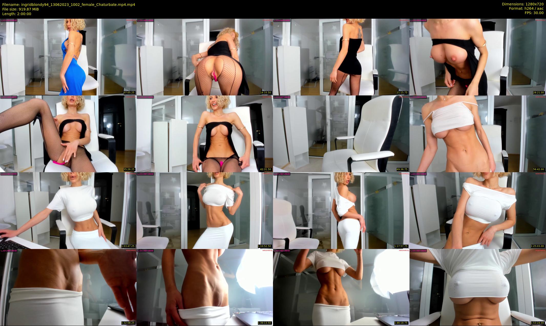 ingridblondy94 — 120 minute Chaturbate female cam show recording, 720p, Jun 13, 2023